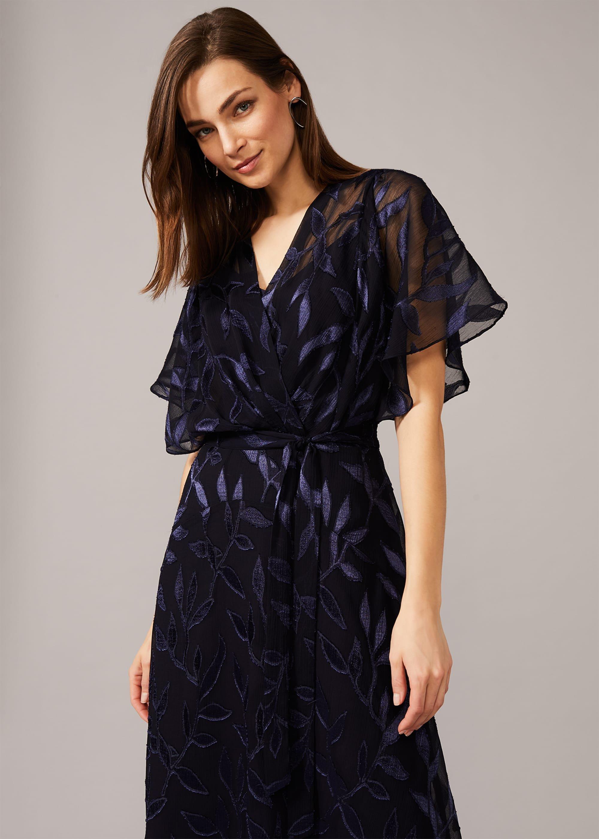 Madden Leaf Burnout Dress