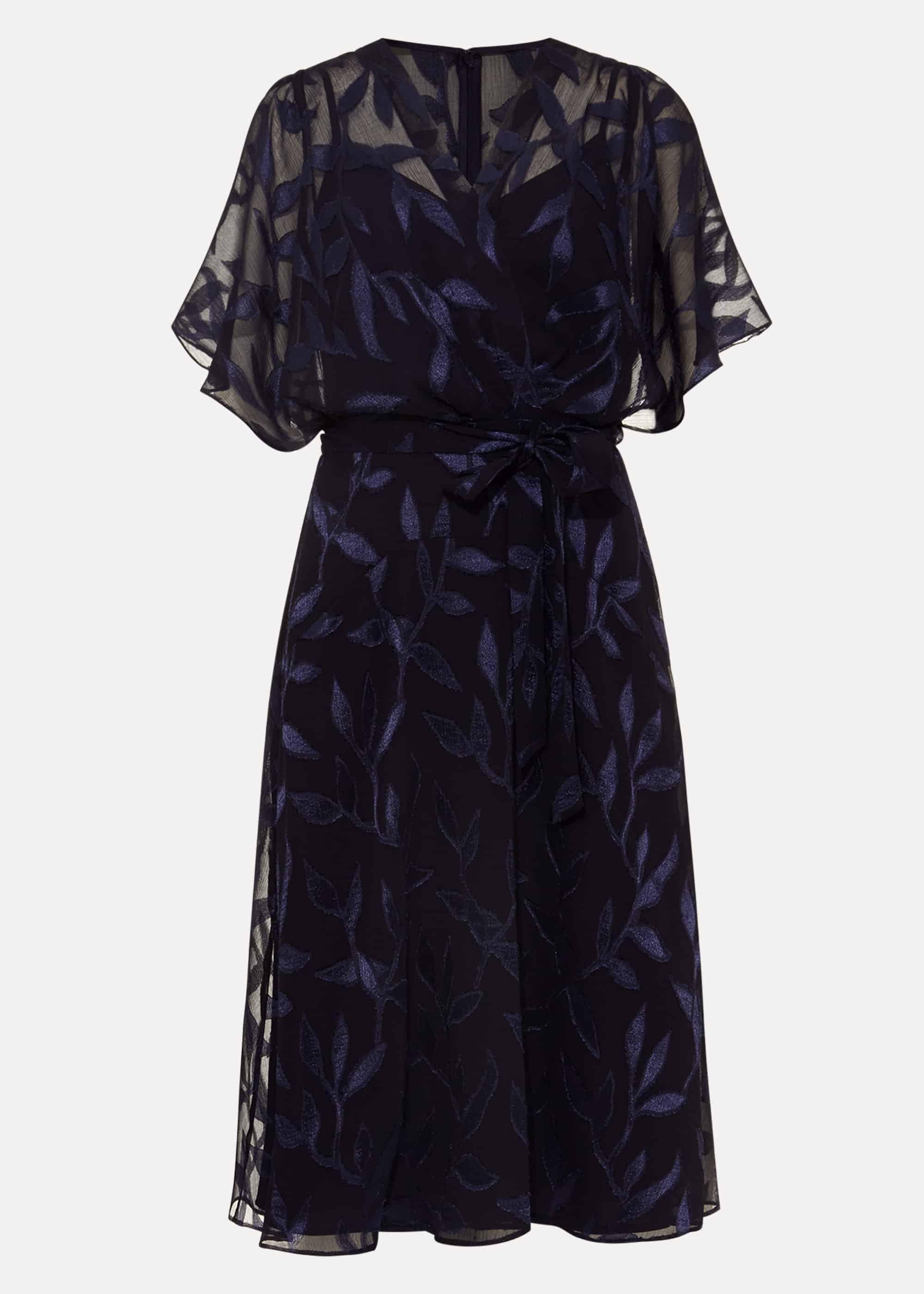 Madden Leaf Burnout Dress