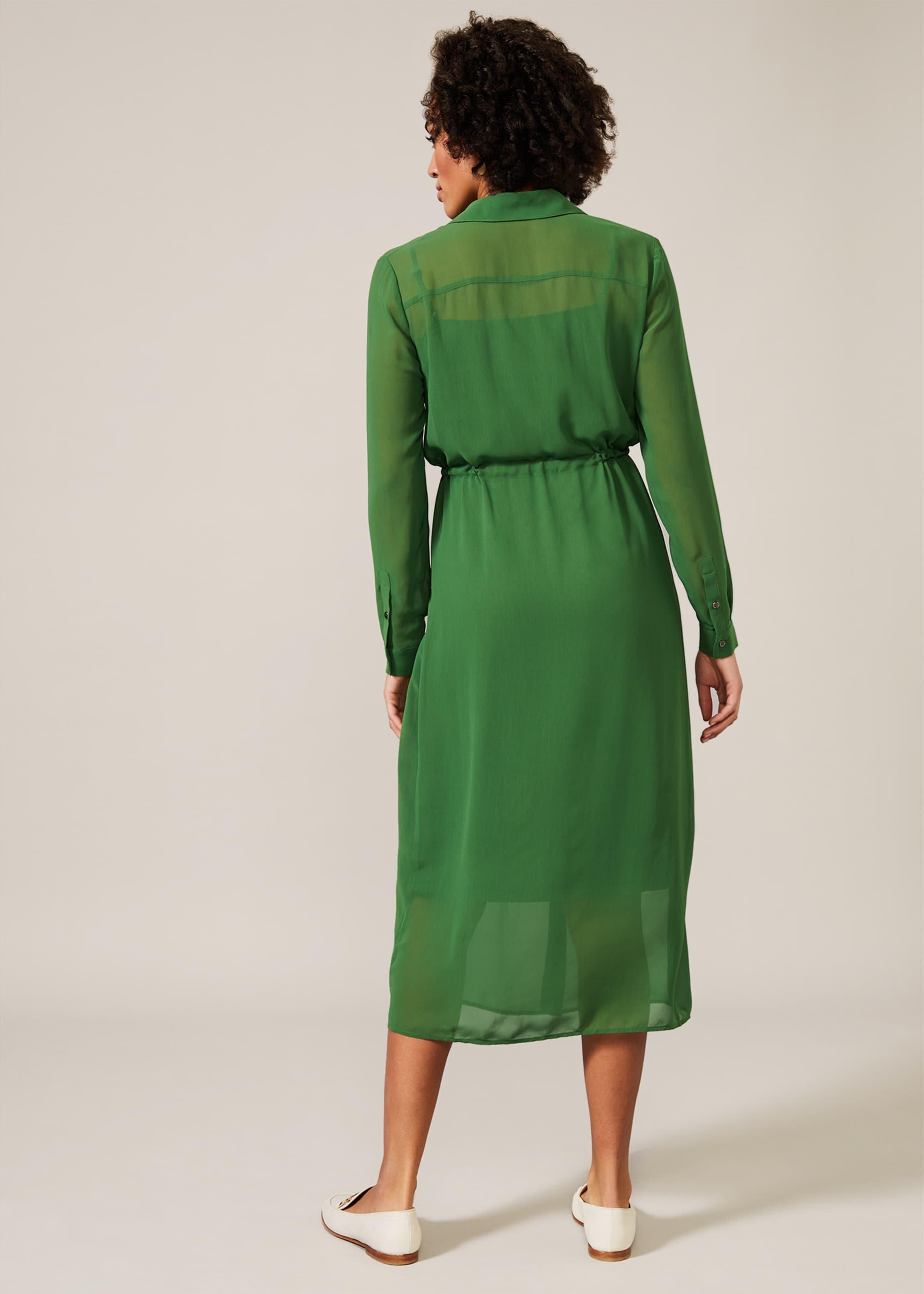 Lou Lou Chiffon Shirt Dress