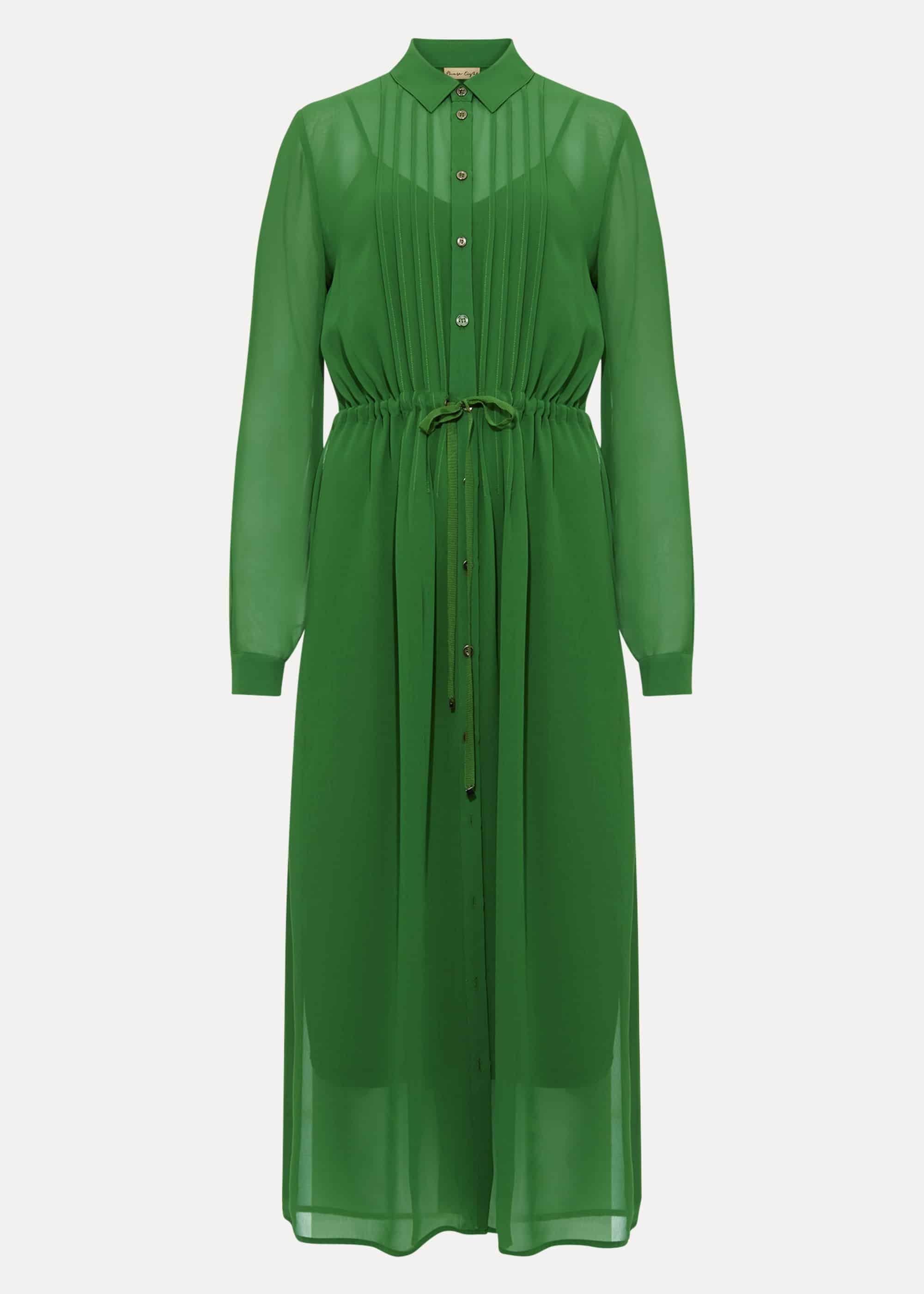 Lou Lou Chiffon Shirt Dress