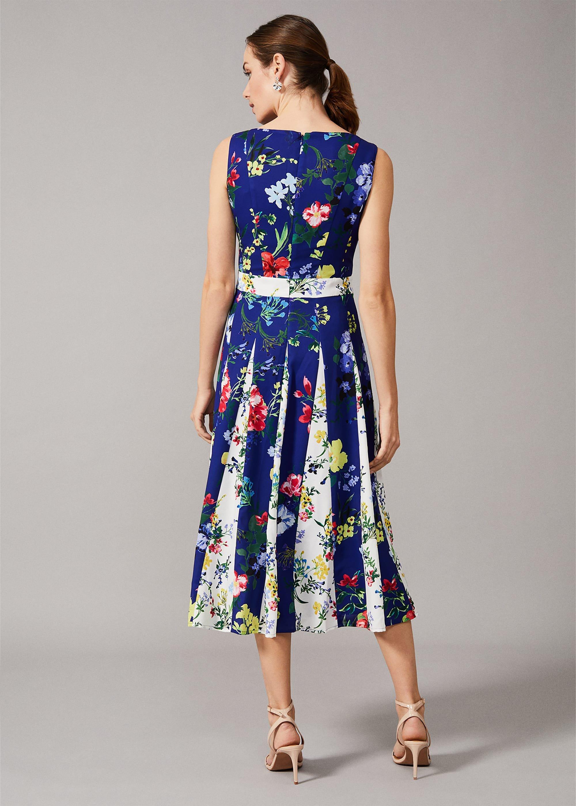 Trudy Patched Floral Dress