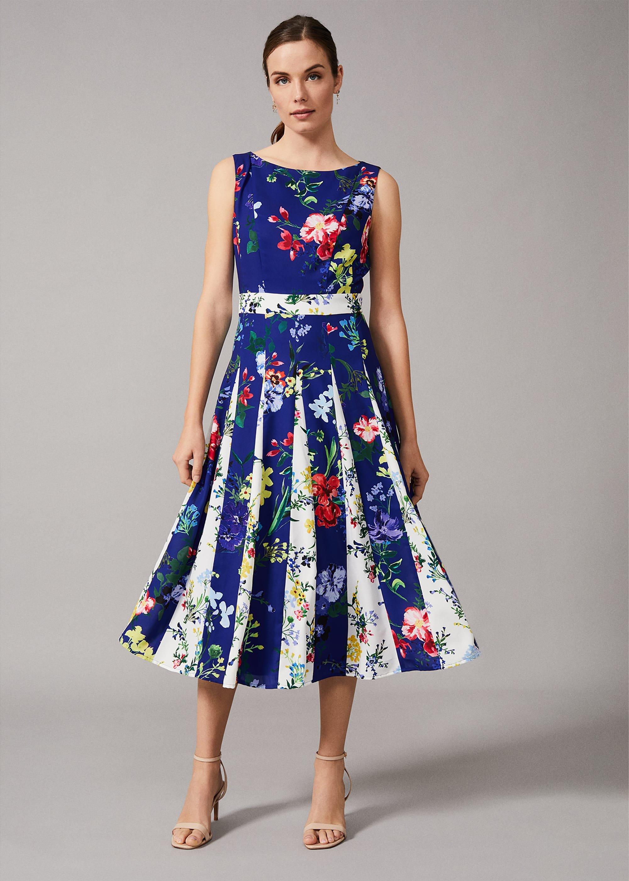 Trudy Patched Floral Dress