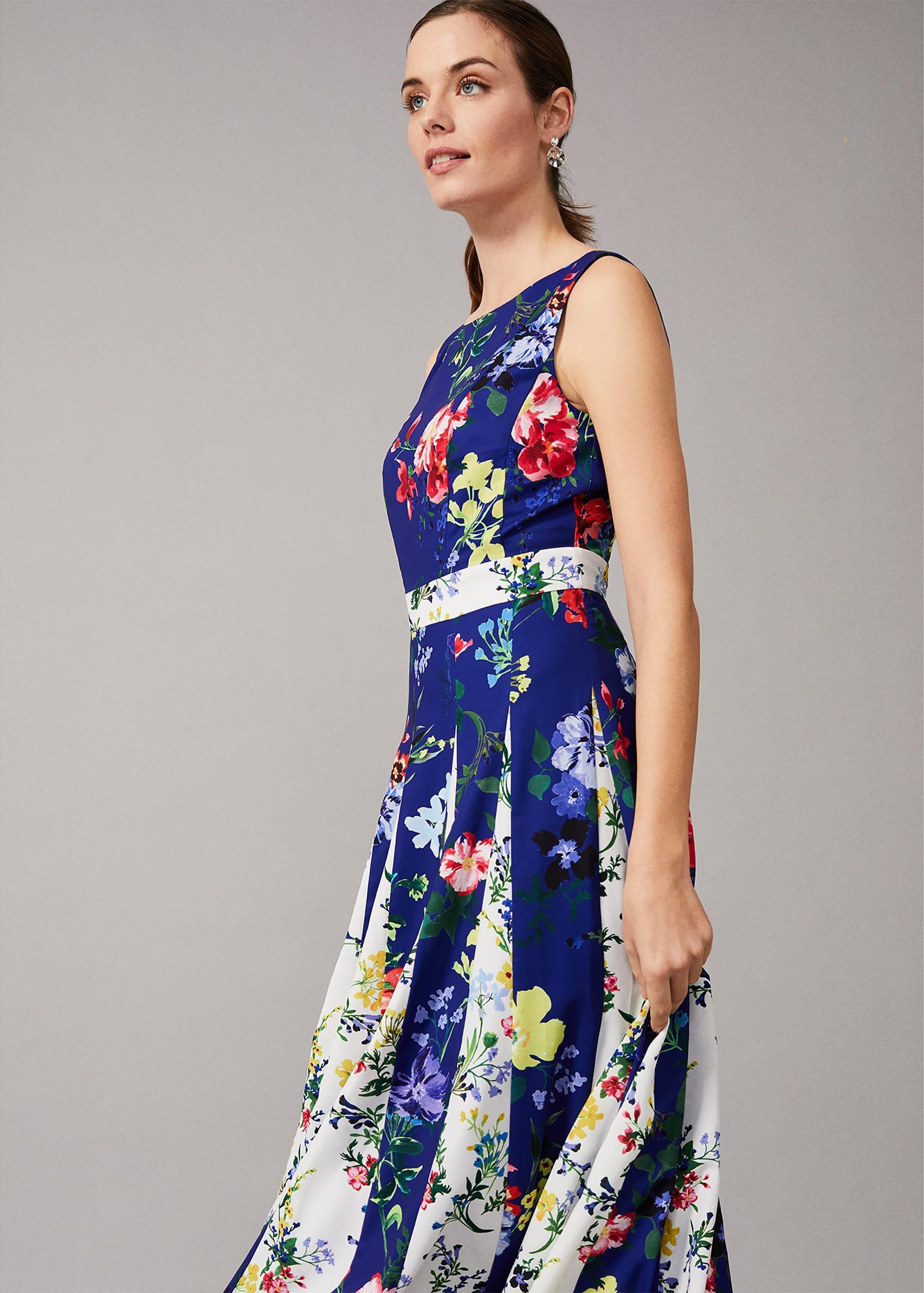 Trudy Patched Floral Dress
