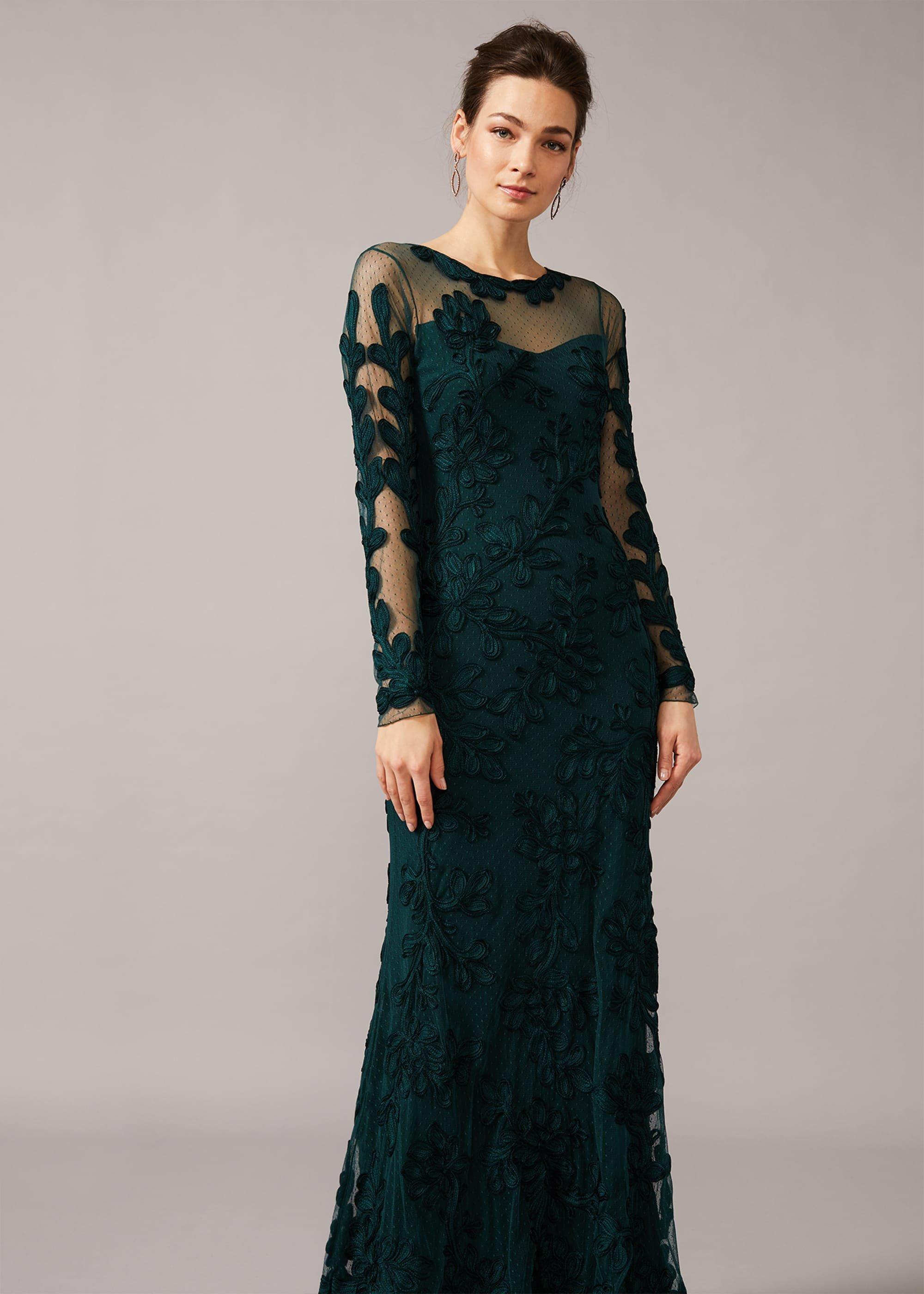 Lorie Tapework Lace Dress