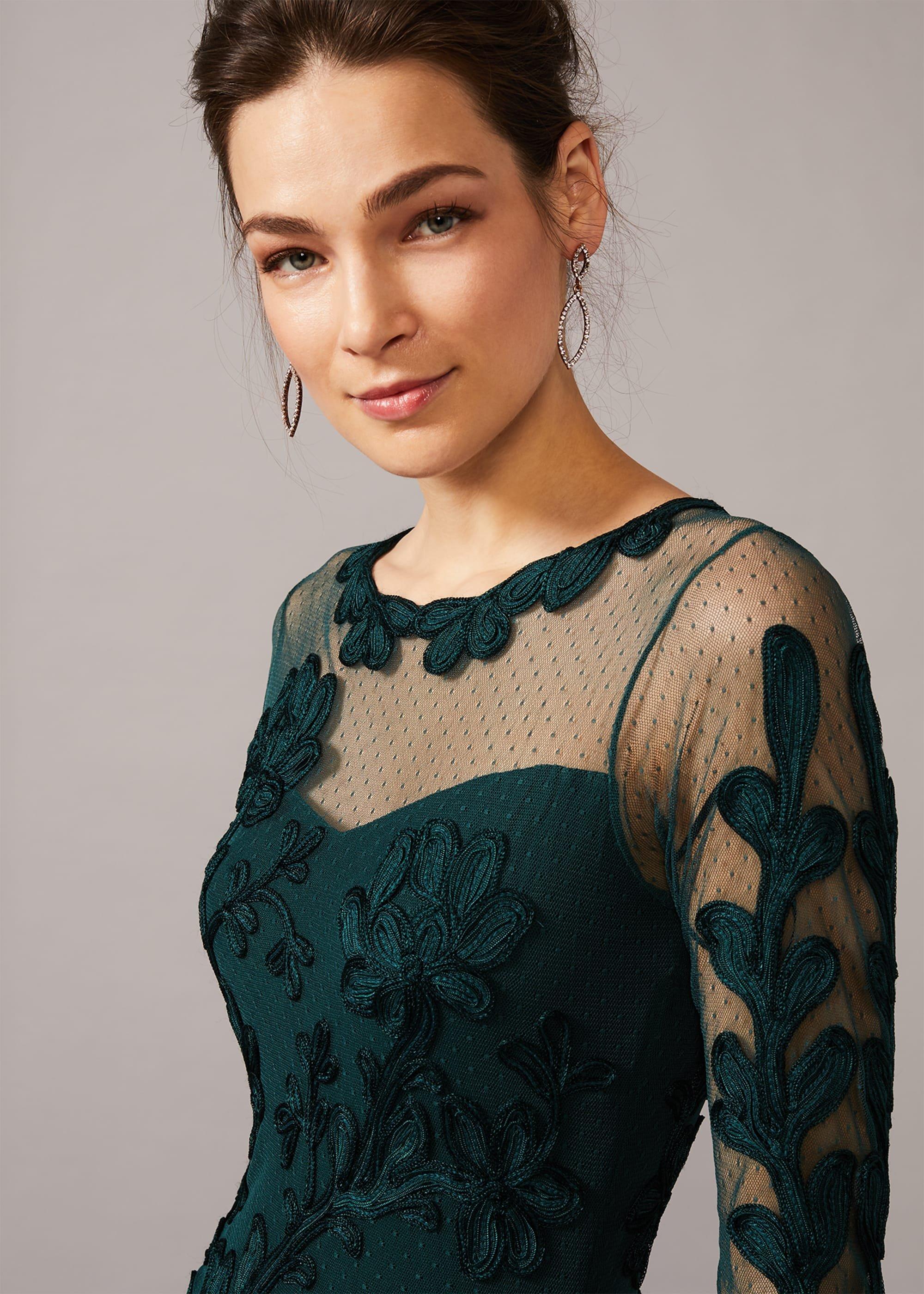 Lorie Tapework Lace Dress