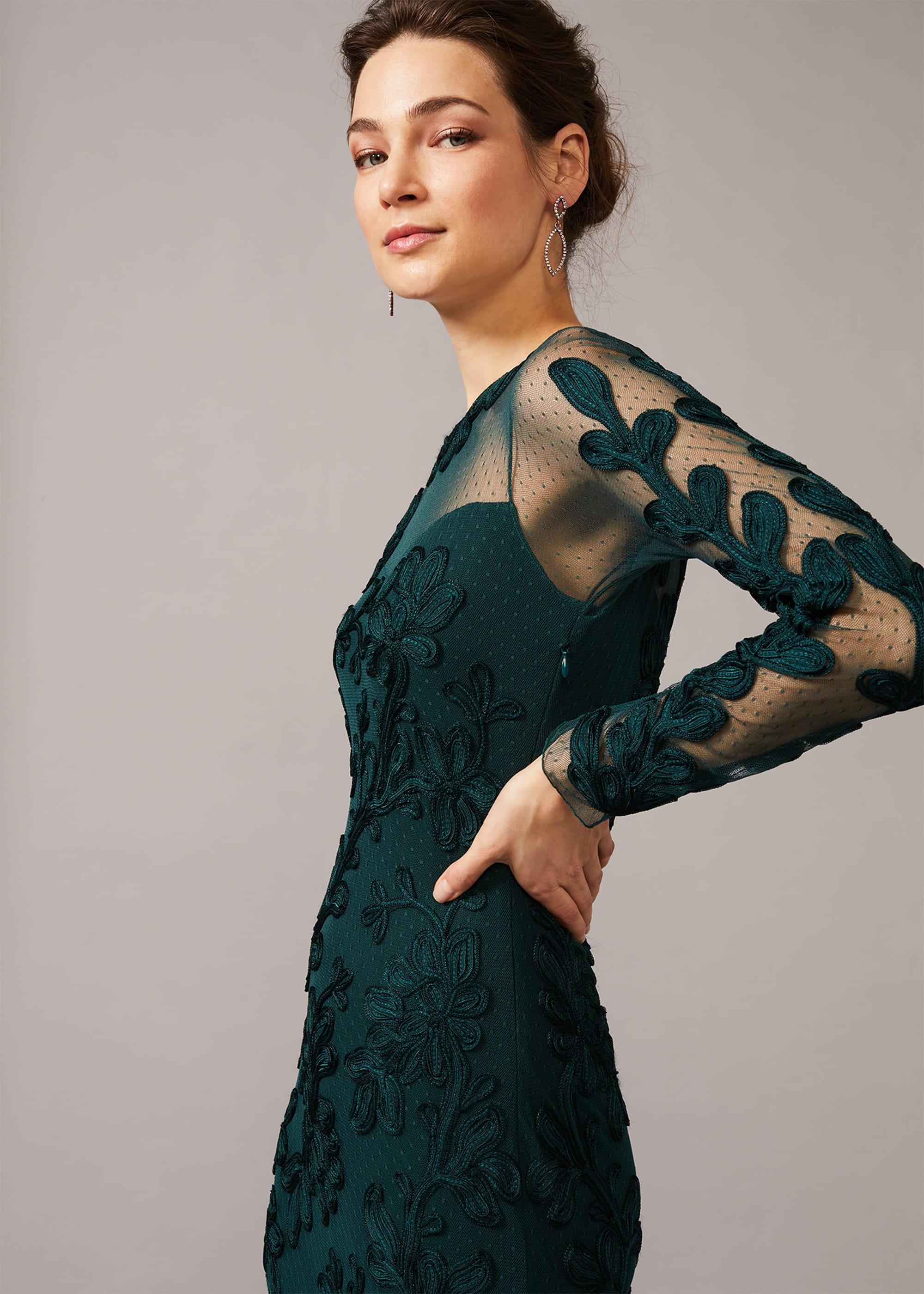 Lorie Tapework Lace Dress