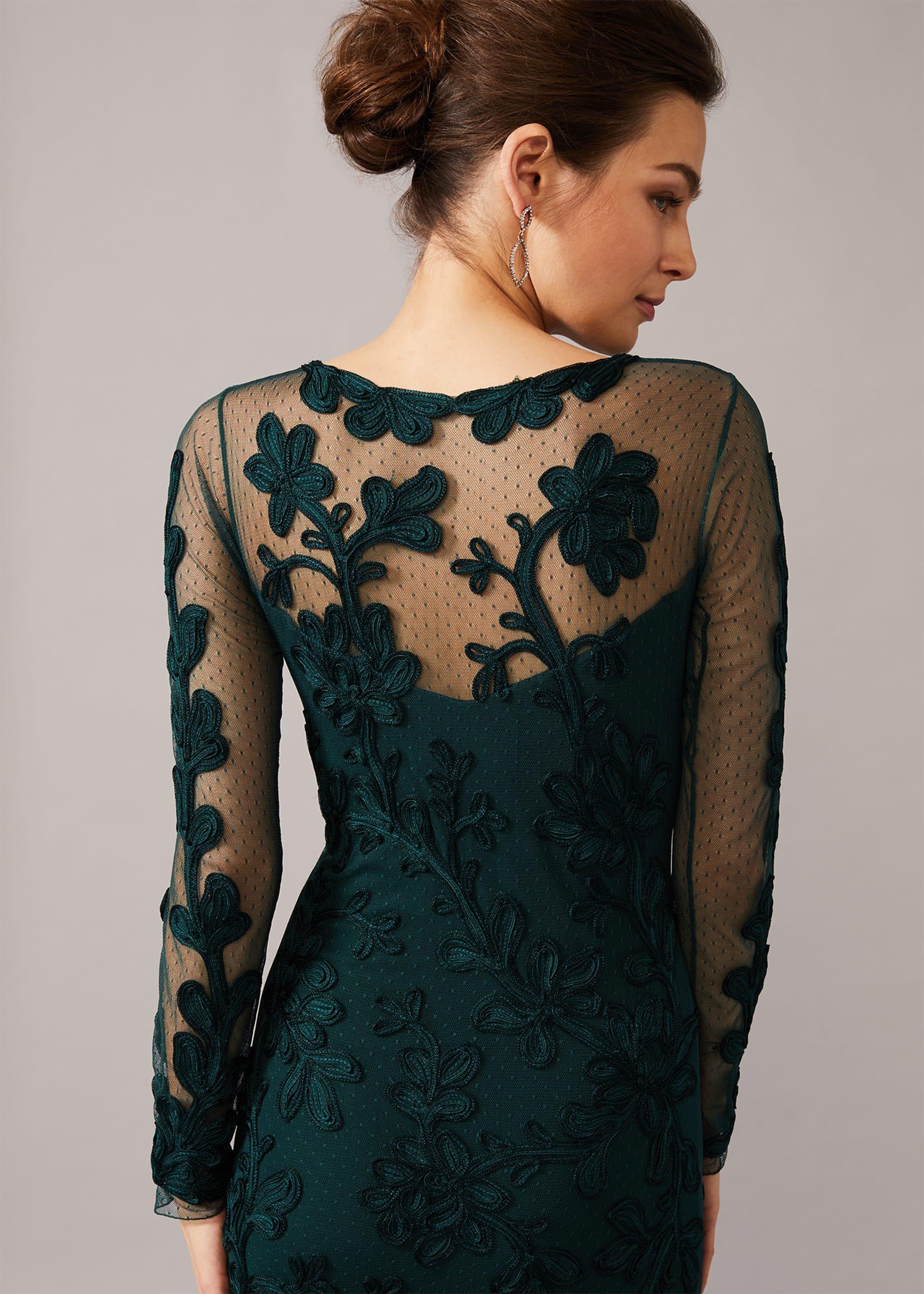 Lorie Tapework Lace Dress