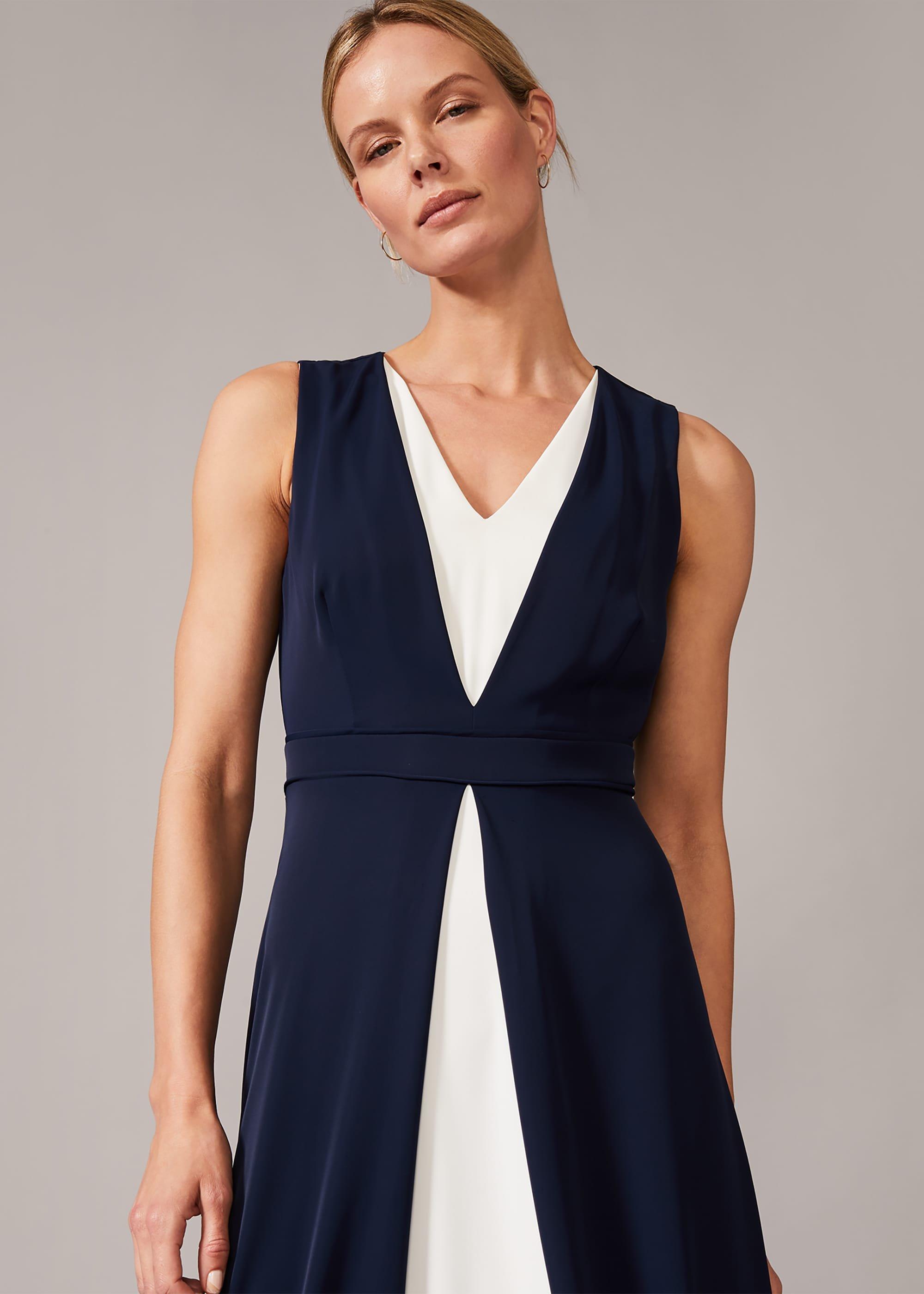 Addy Contrast Maxi Dress