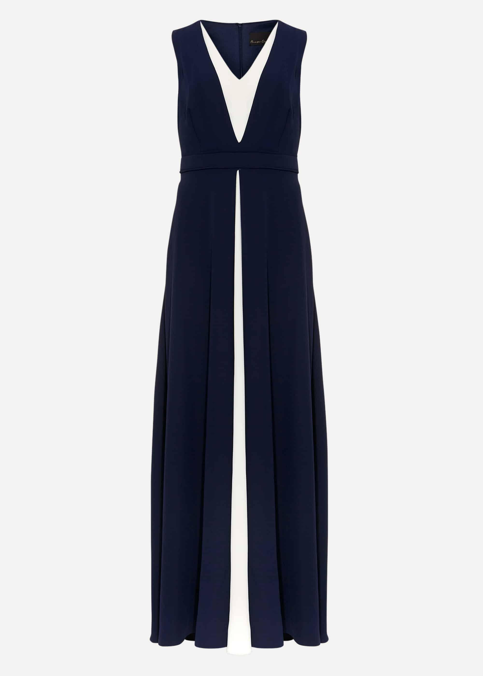 Addy Contrast Maxi Dress