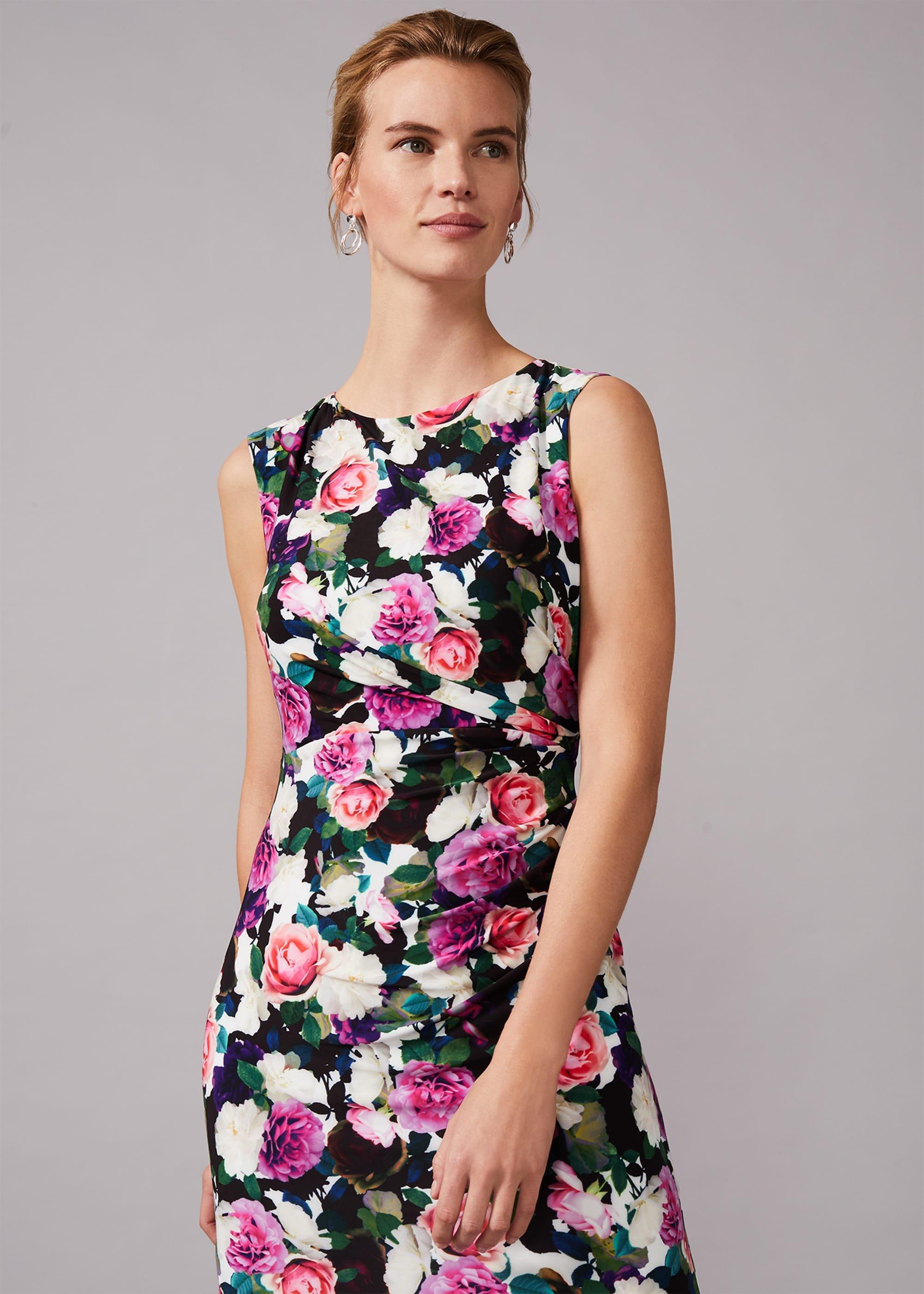 Adriana Floral Jersey Dress