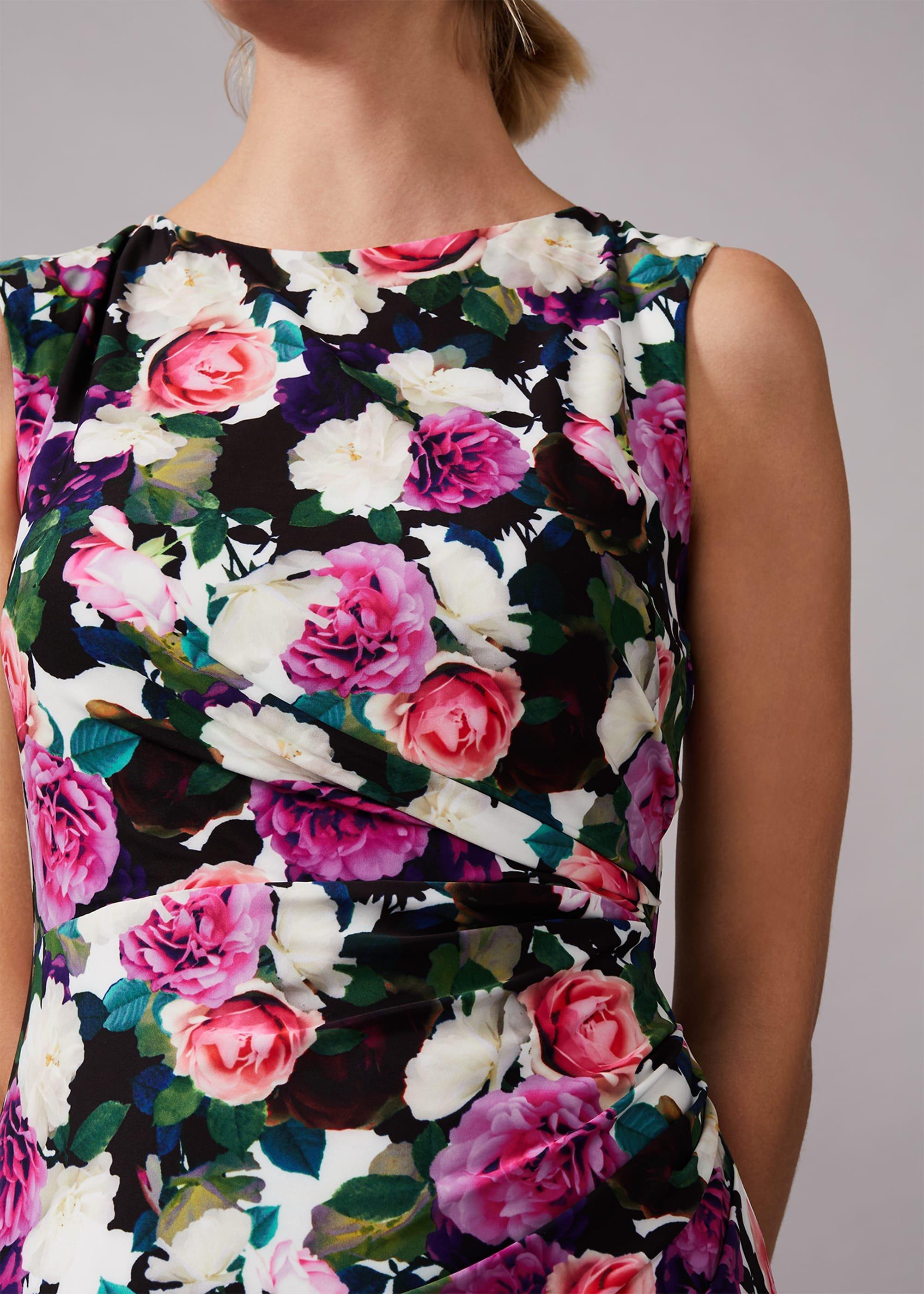 Adriana Floral Jersey Dress
