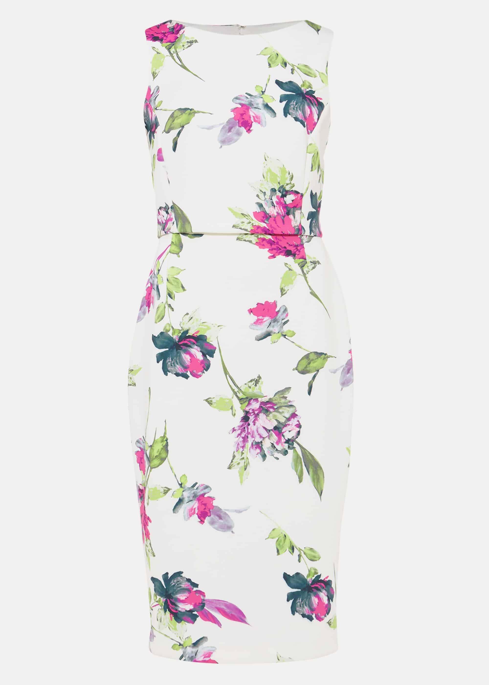 Tabatha Floral Scuba Dress