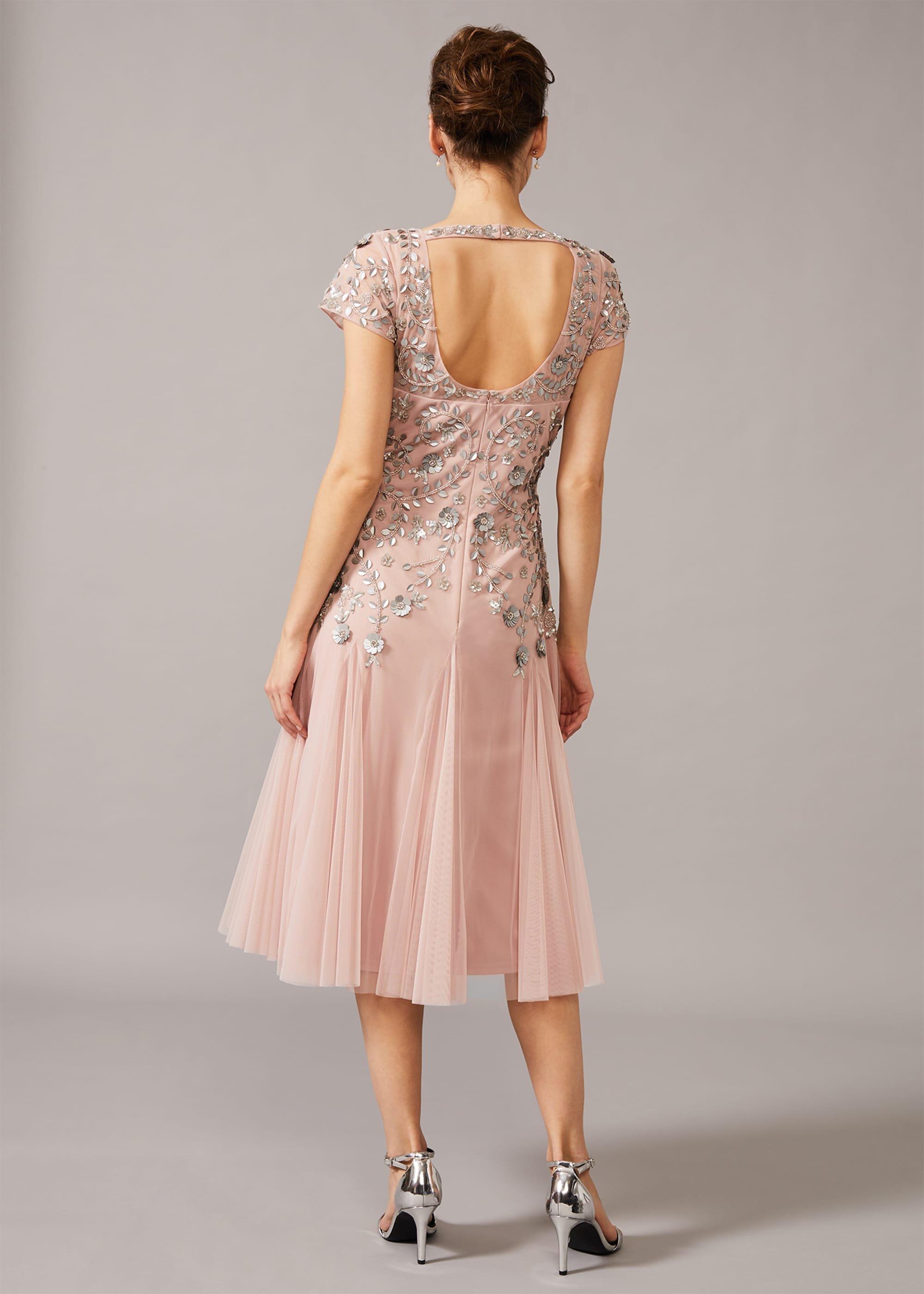 Celia Embellished Tulle Dress