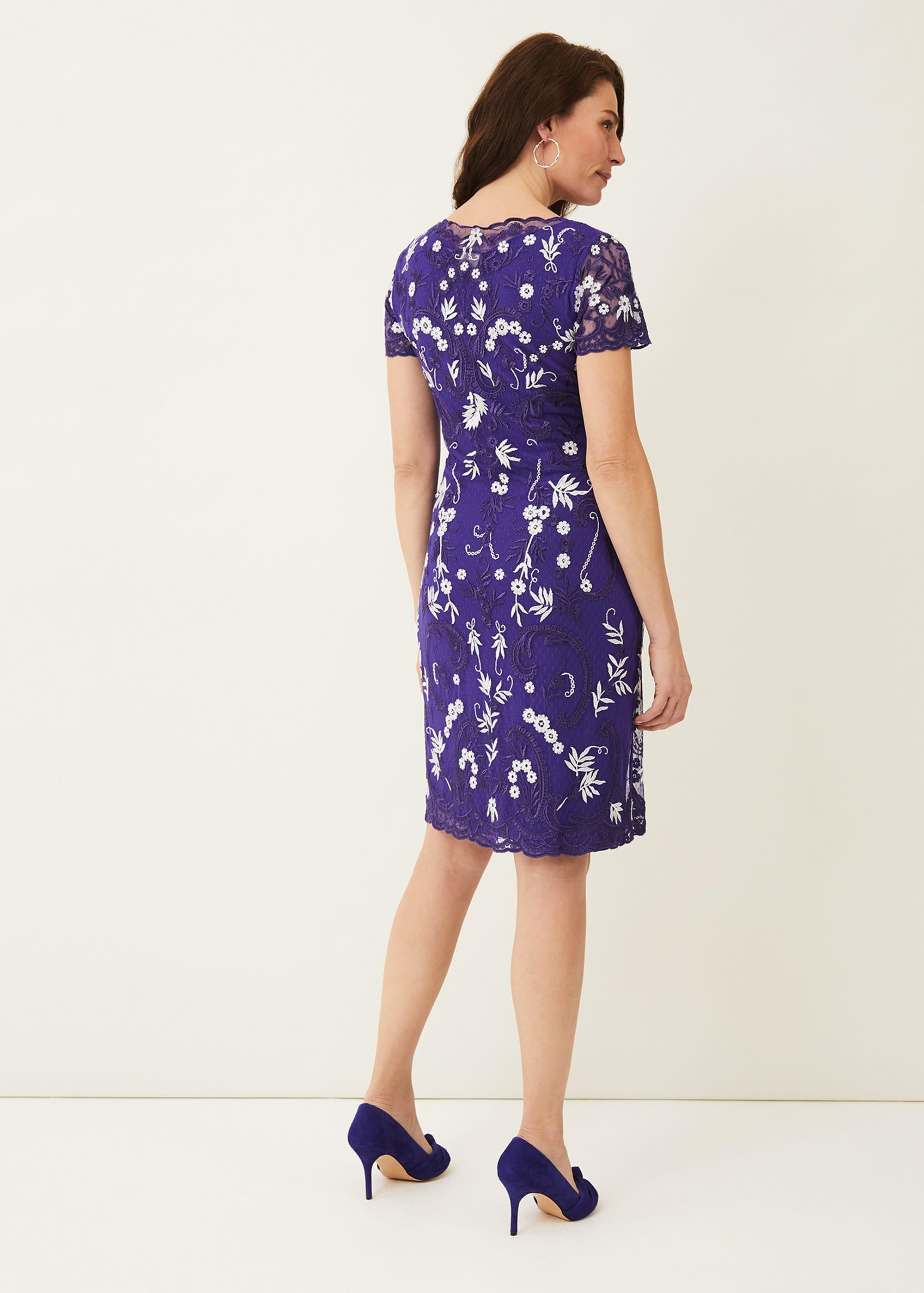 Floris Embroidered Dress