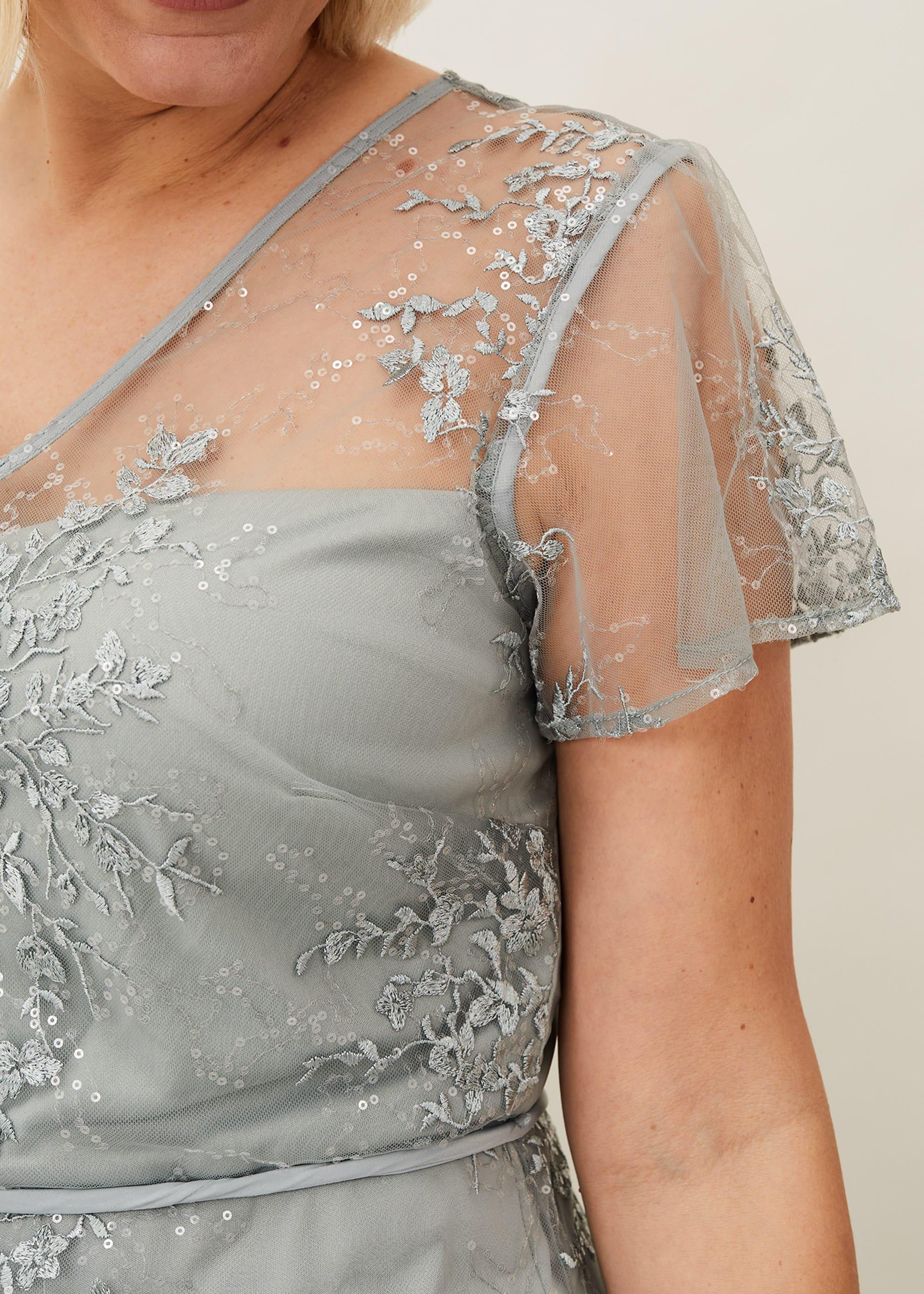 Juliana Floral Embroidered Dress