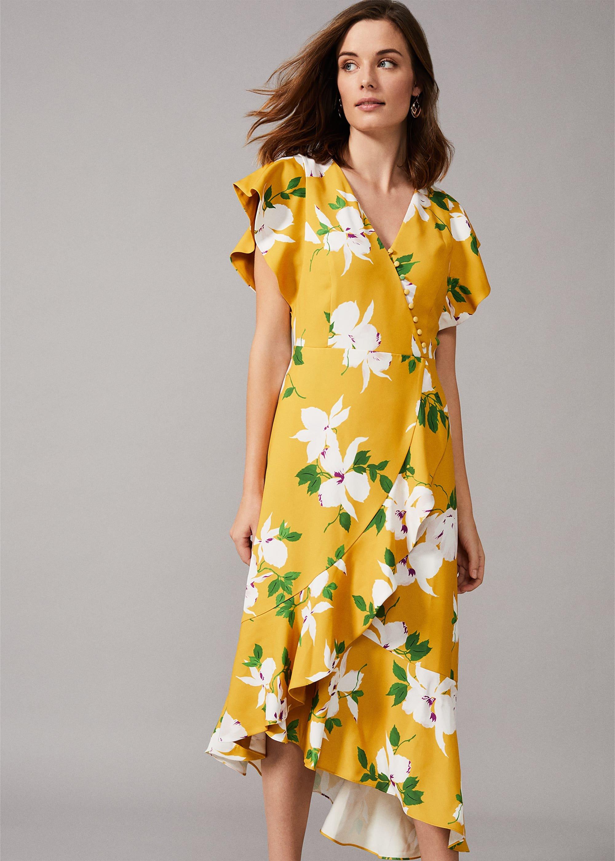 Dannie Floral Tea Dress