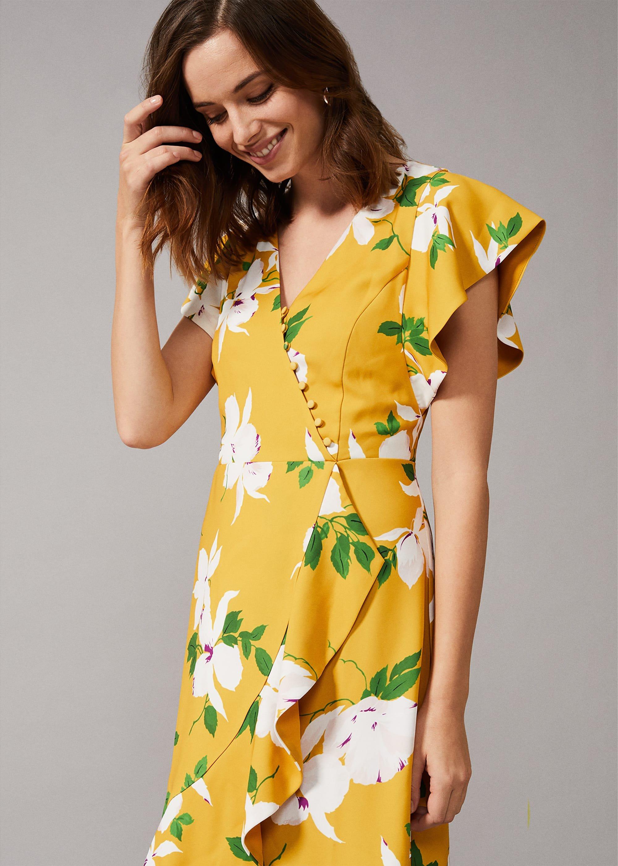Dannie Floral Tea Dress