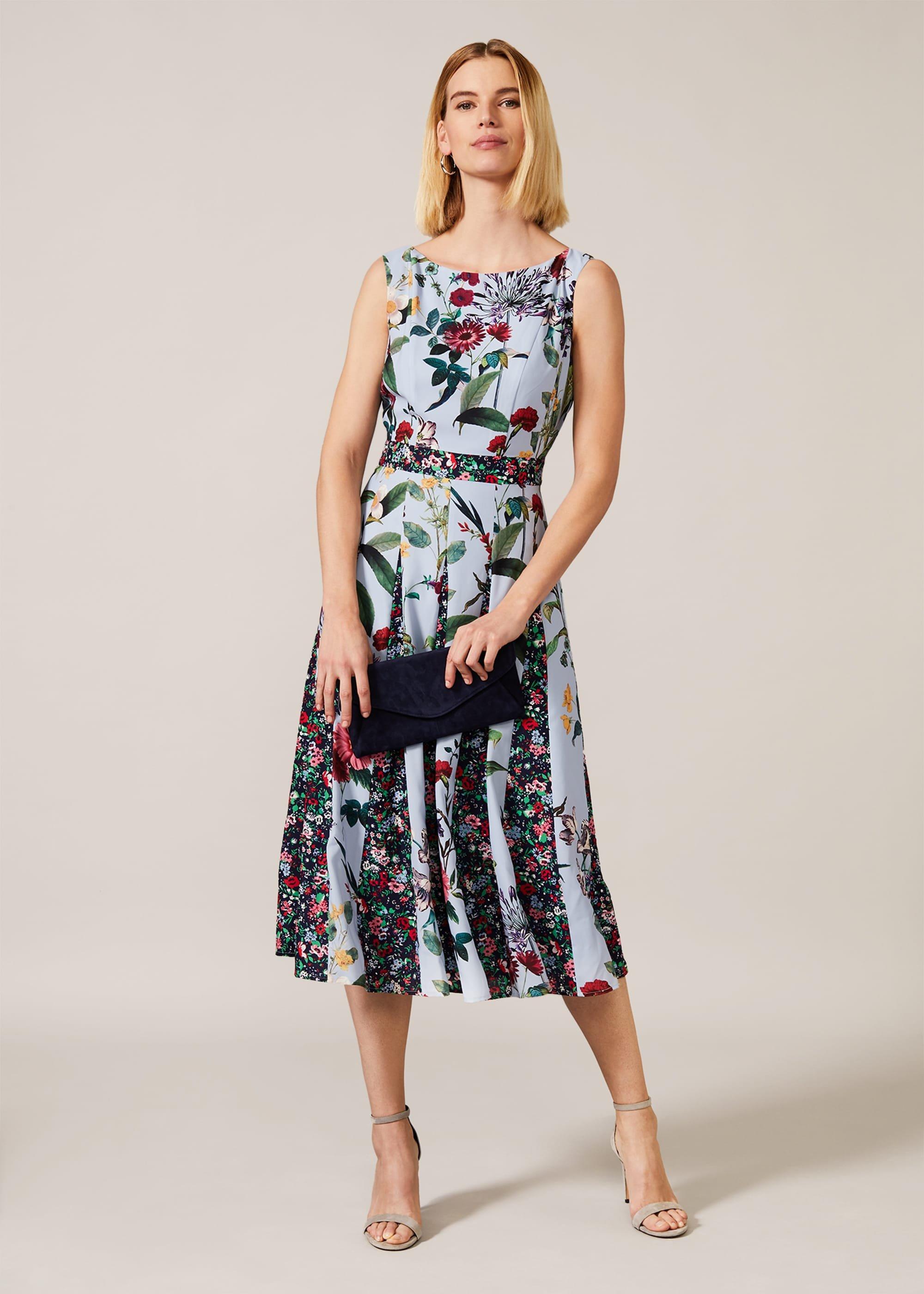 Trudy Patched Floral Dress