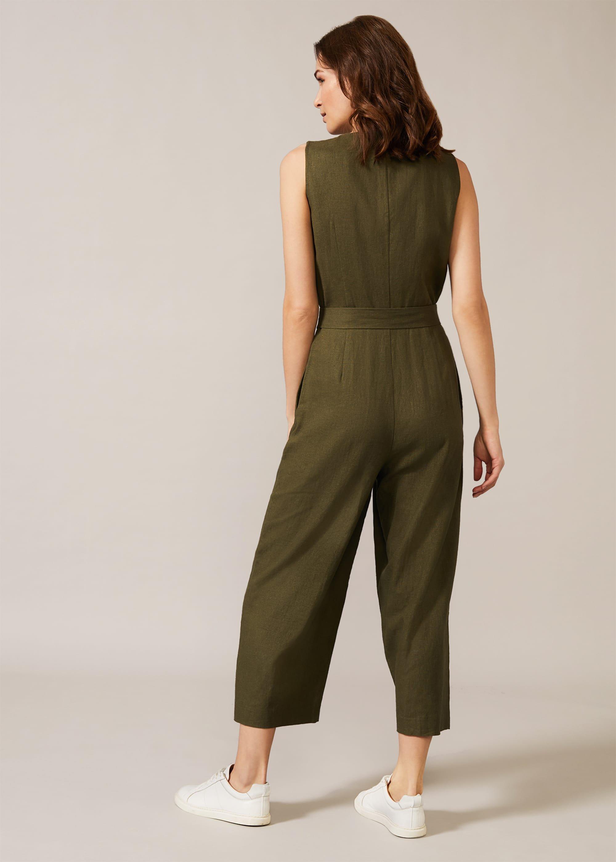 Tia Linen Jumpsuit