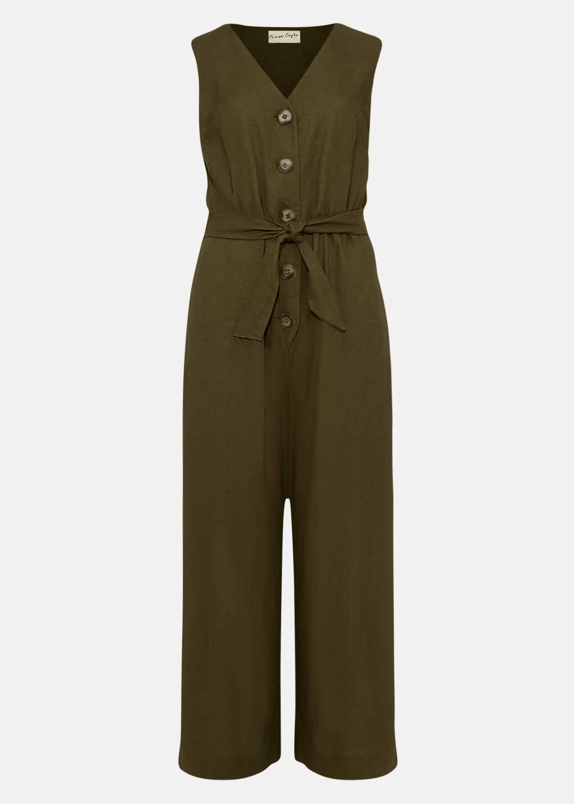 Tia Linen Jumpsuit