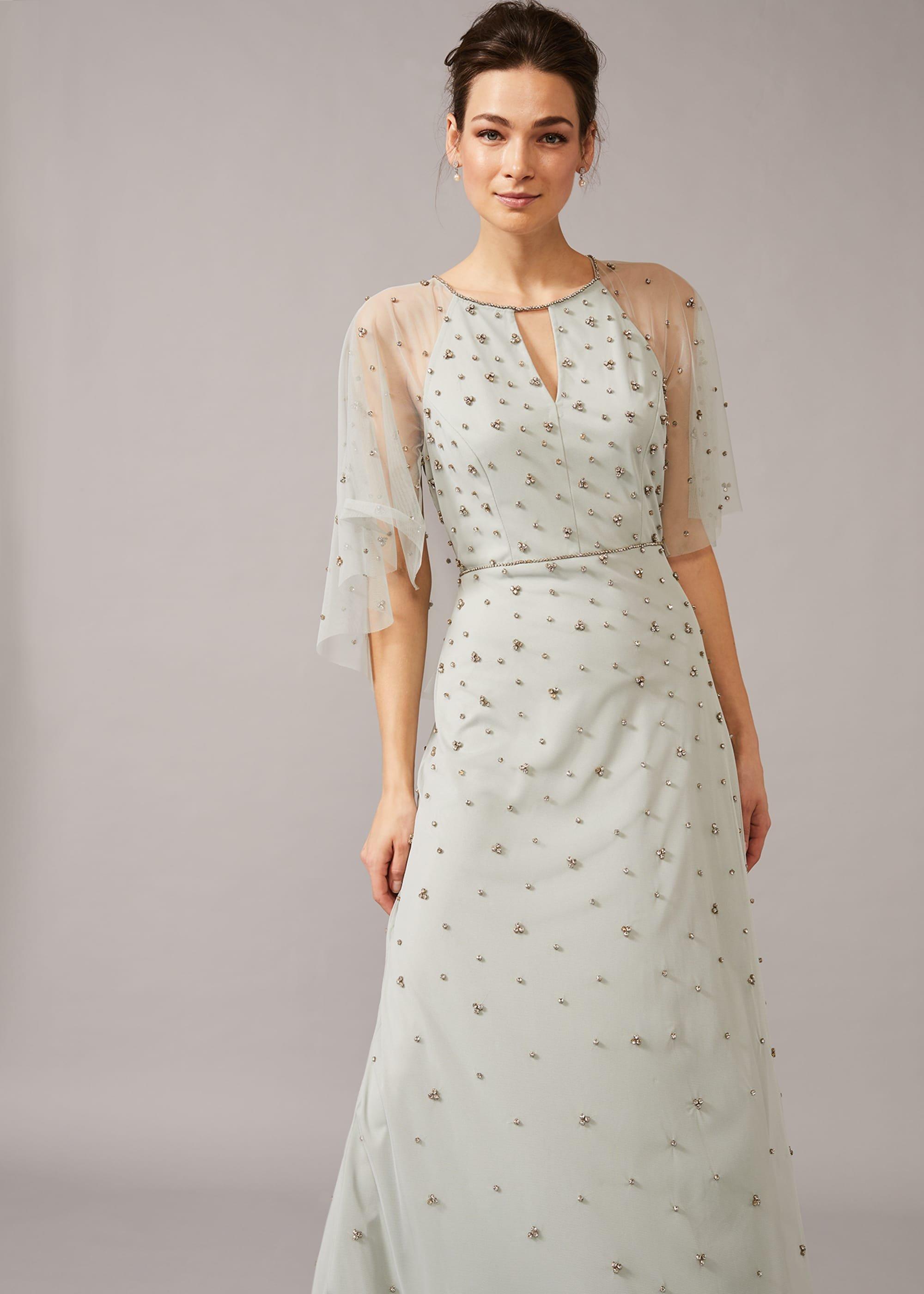 Blanca Sparkle Tulle Dress