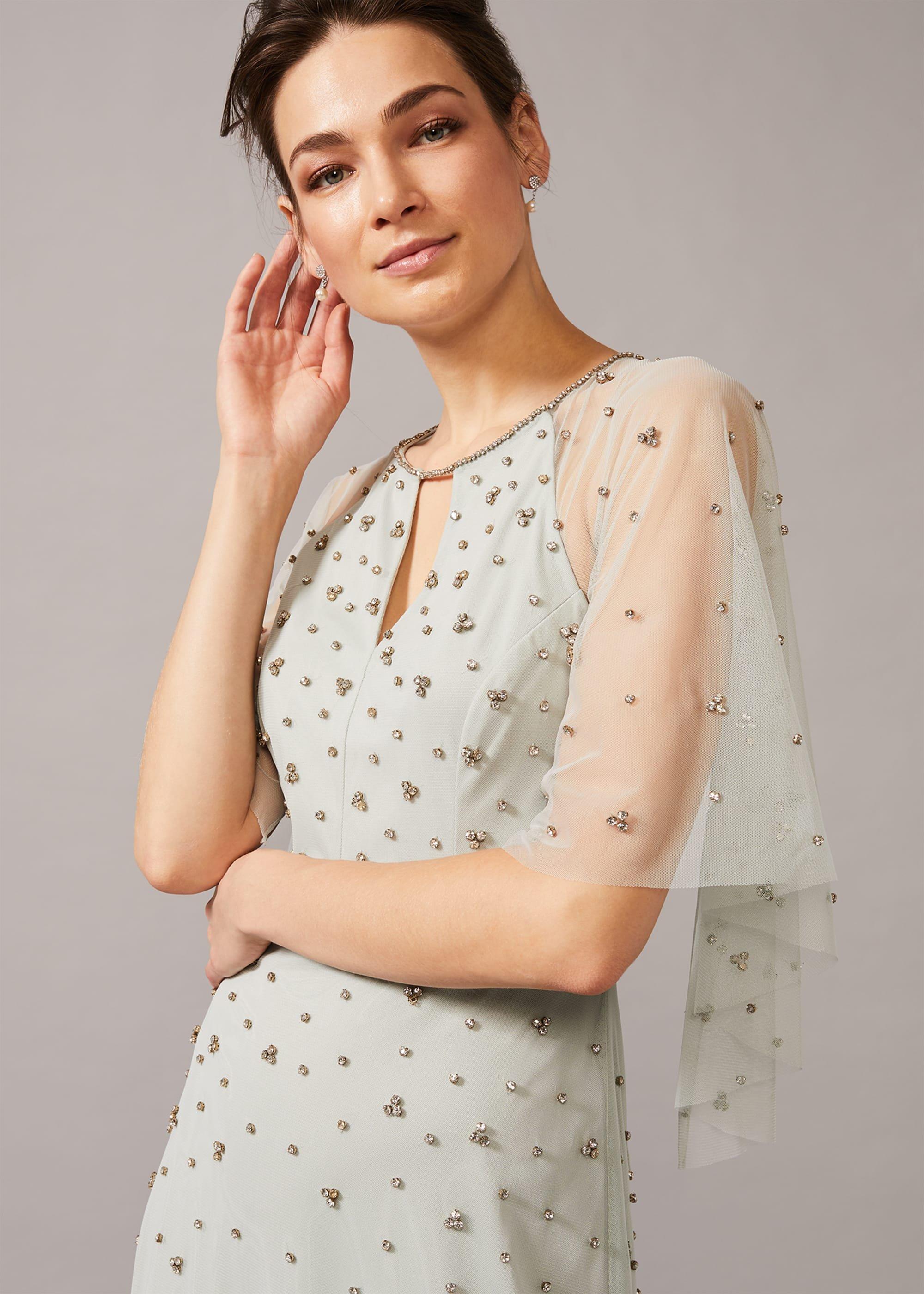 Blanca Sparkle Tulle Dress