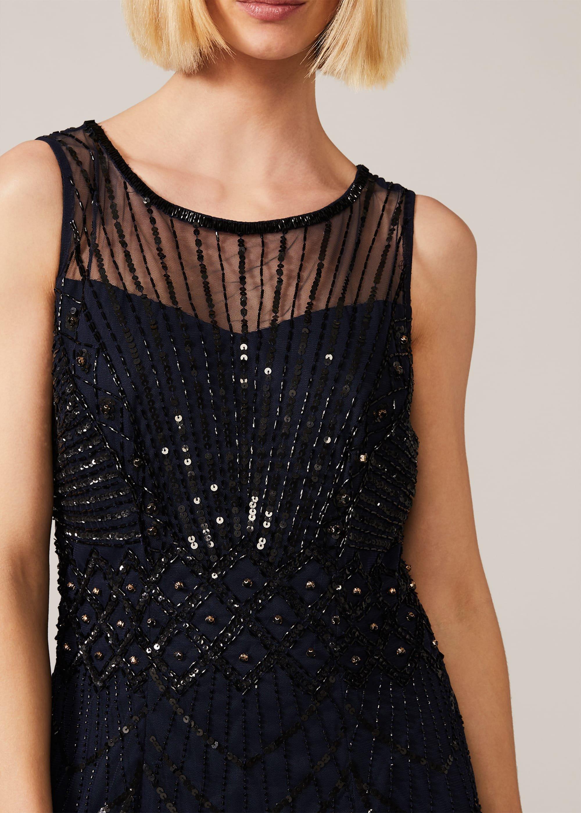 Greta Embellished Tulle Maxi Dress