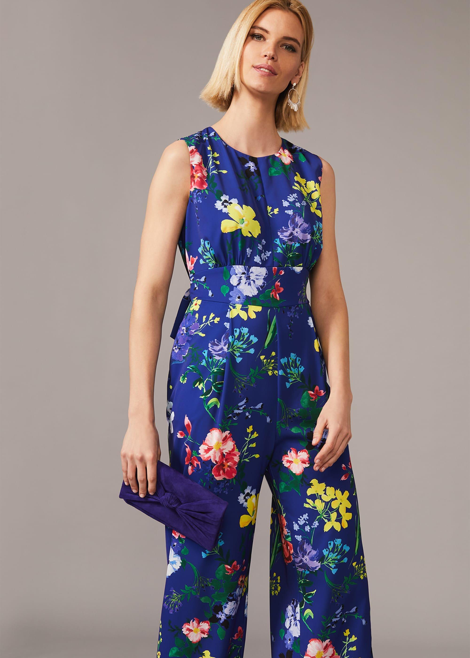 Trudy Floral Tapered Jumpsuit