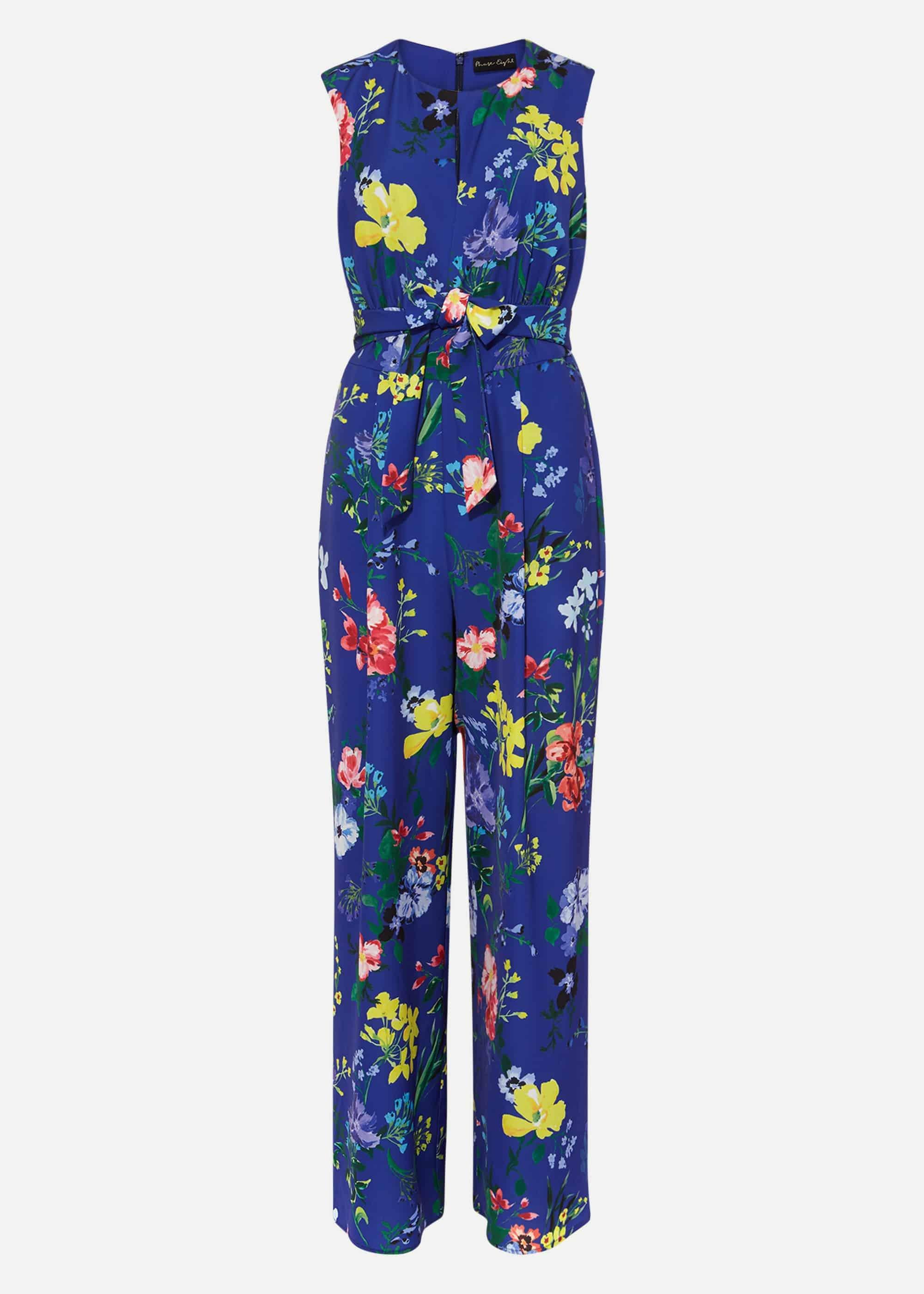 Trudy Floral Tapered Jumpsuit