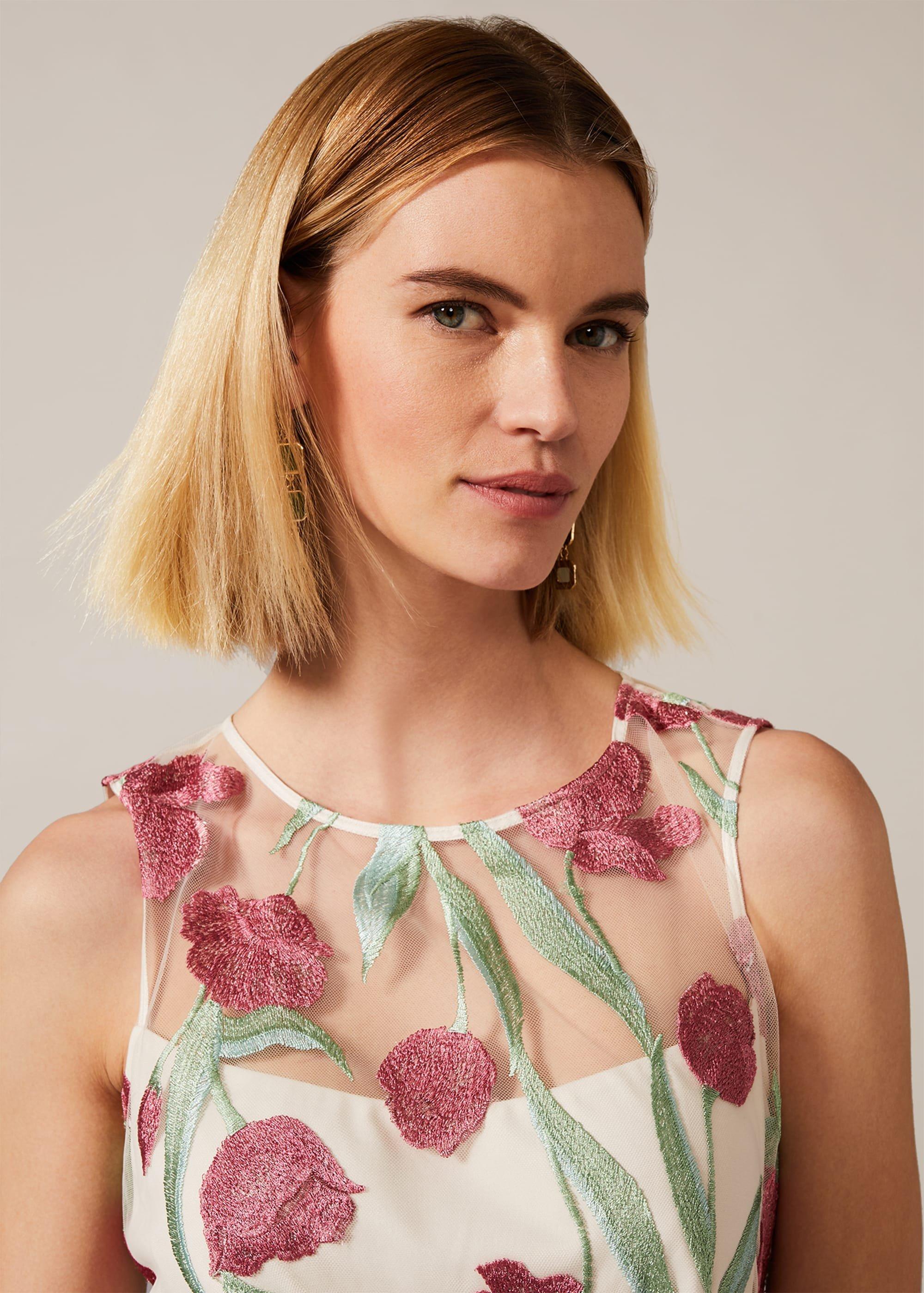 Shae Floral Embroidered Dress