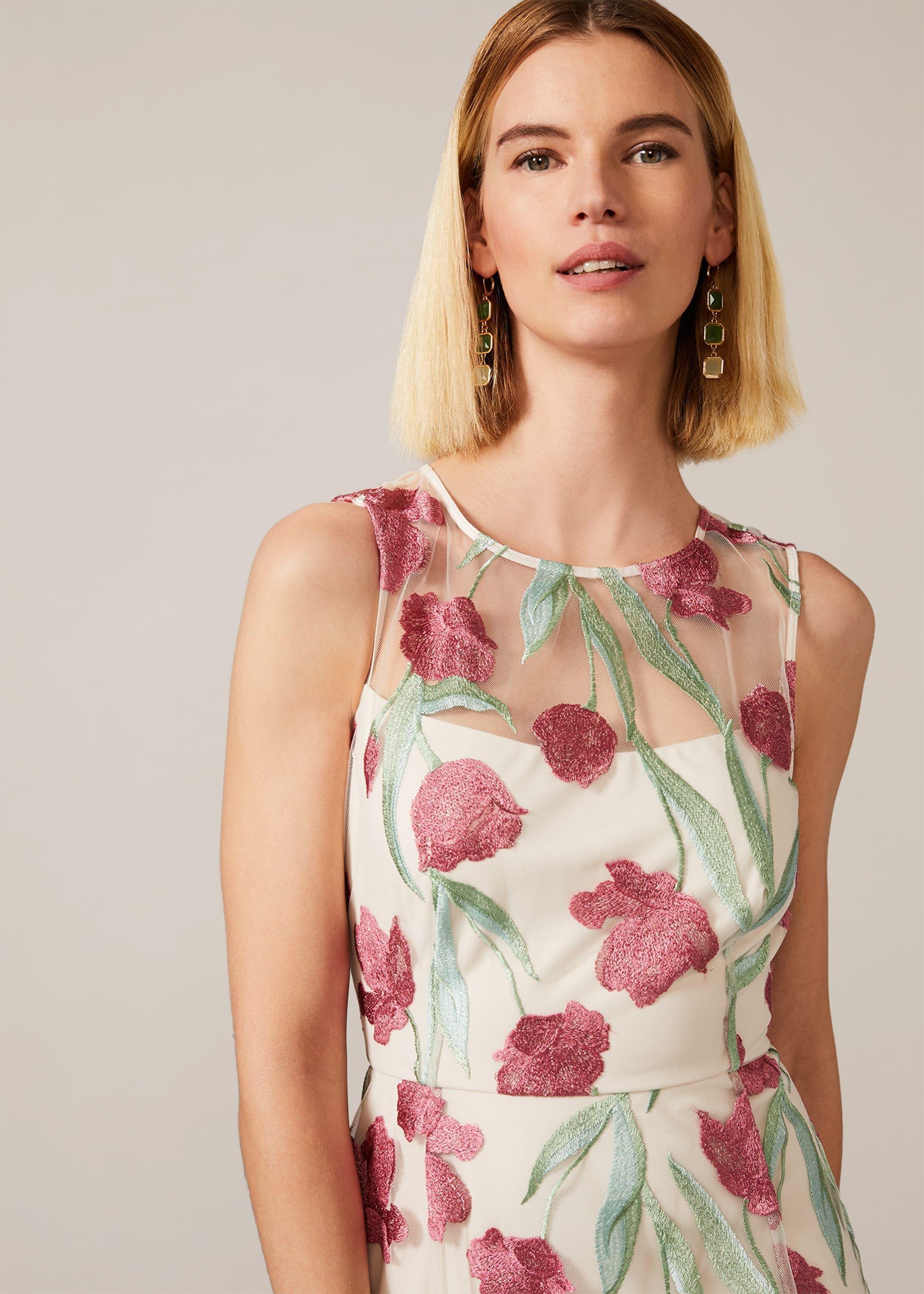 Shae Floral Embroidered Dress