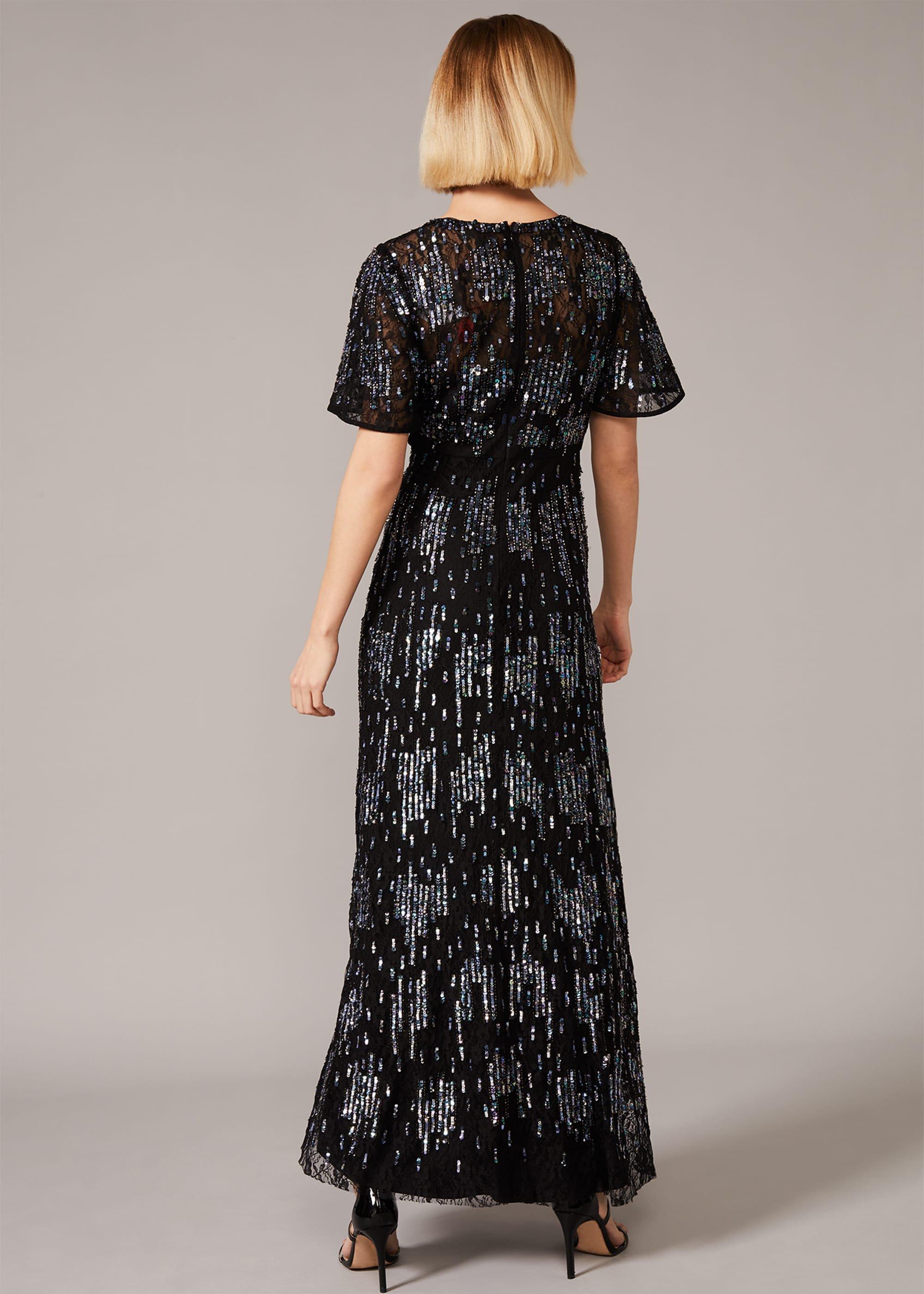 Clarabelle Sequin Embelished Maxi Dress