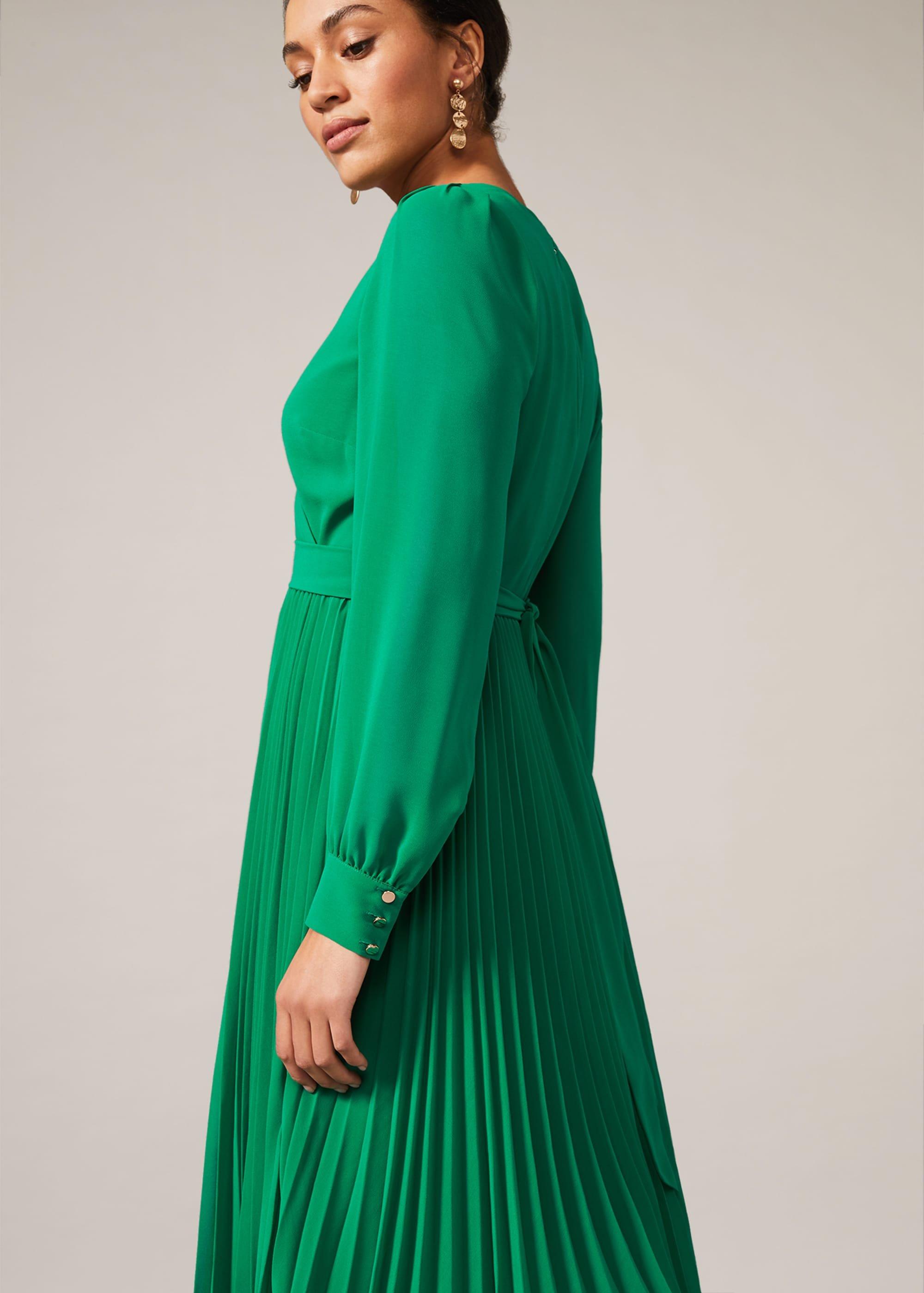 Isadora Pleated Dress