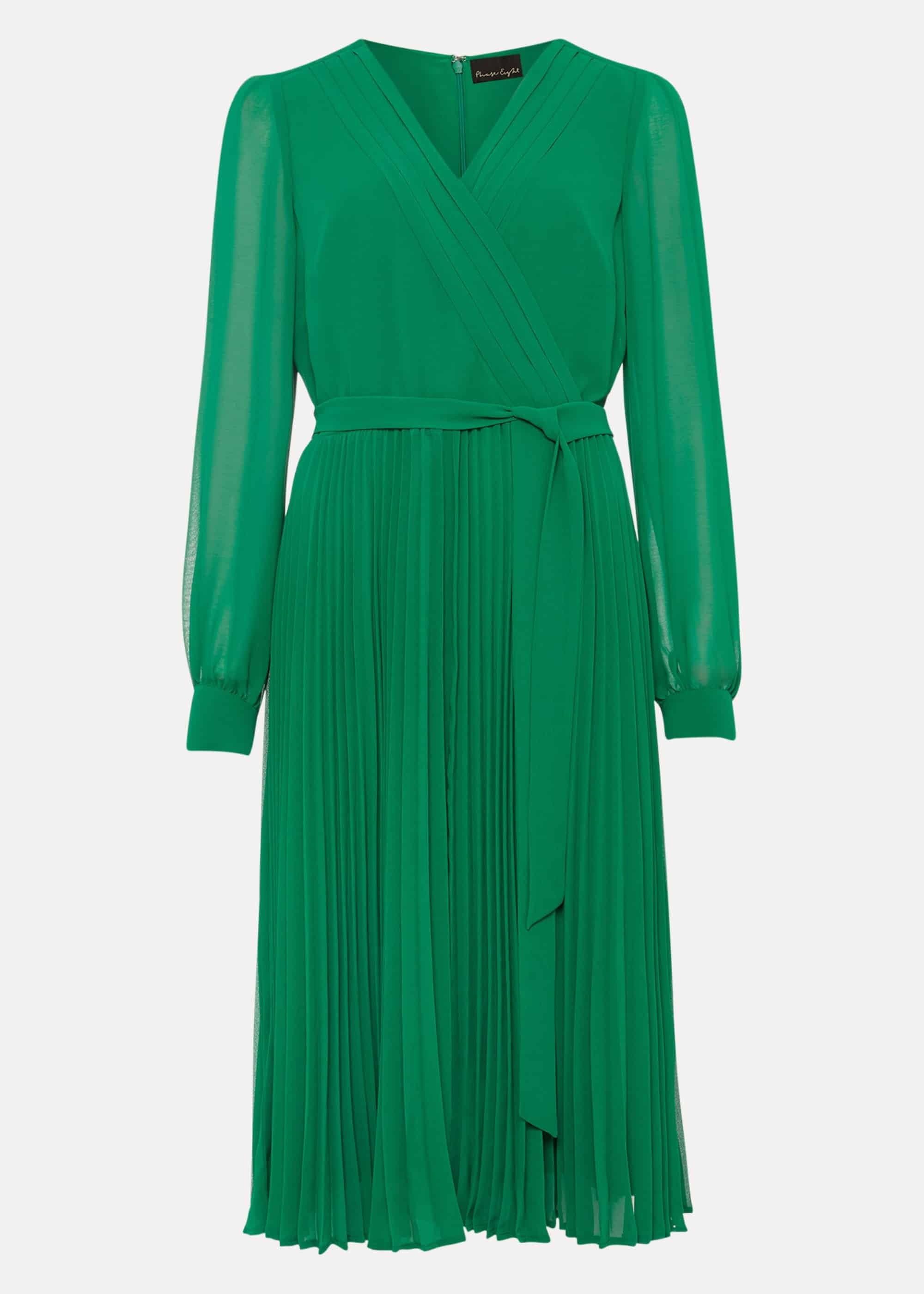 Isadora Pleated Dress