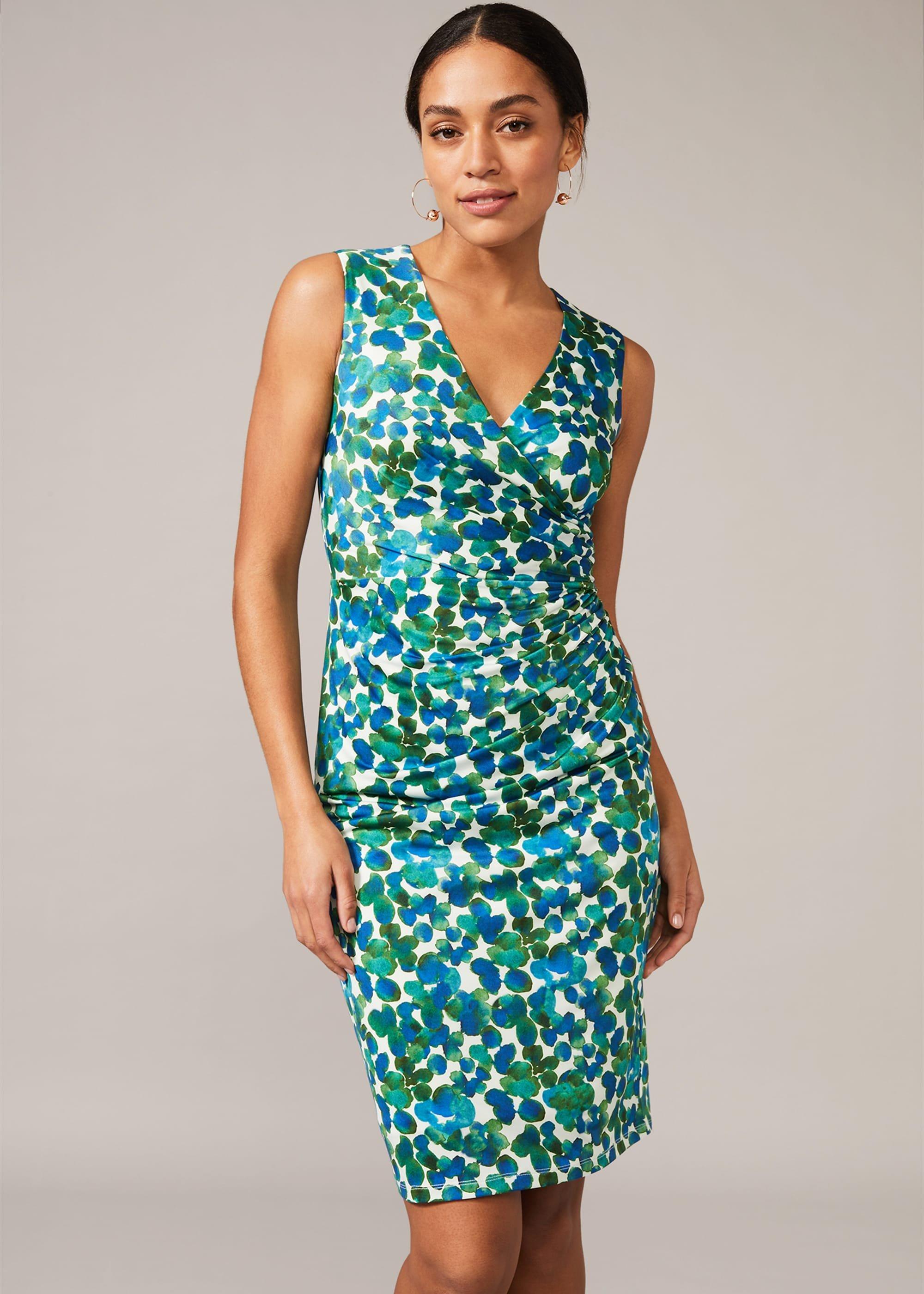 Clementine Ruched Jersey Dress