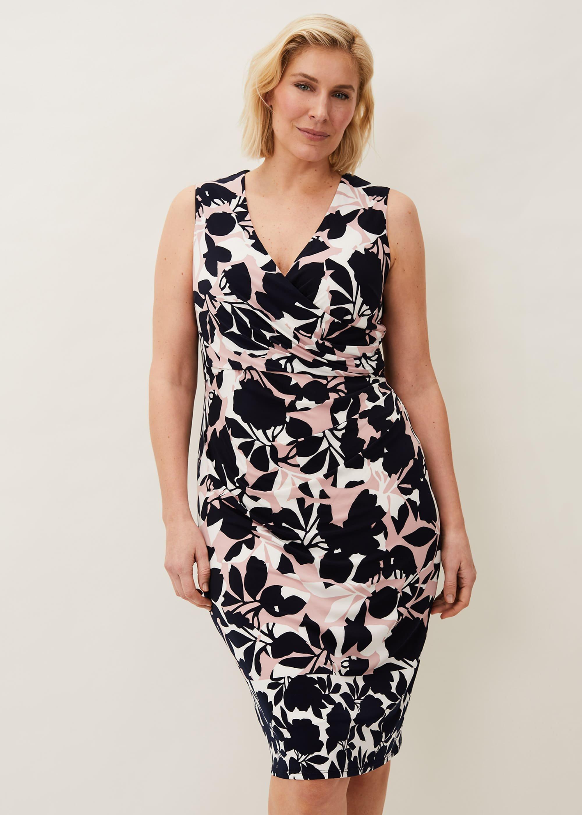 Anoushka Floral Jersey Dress