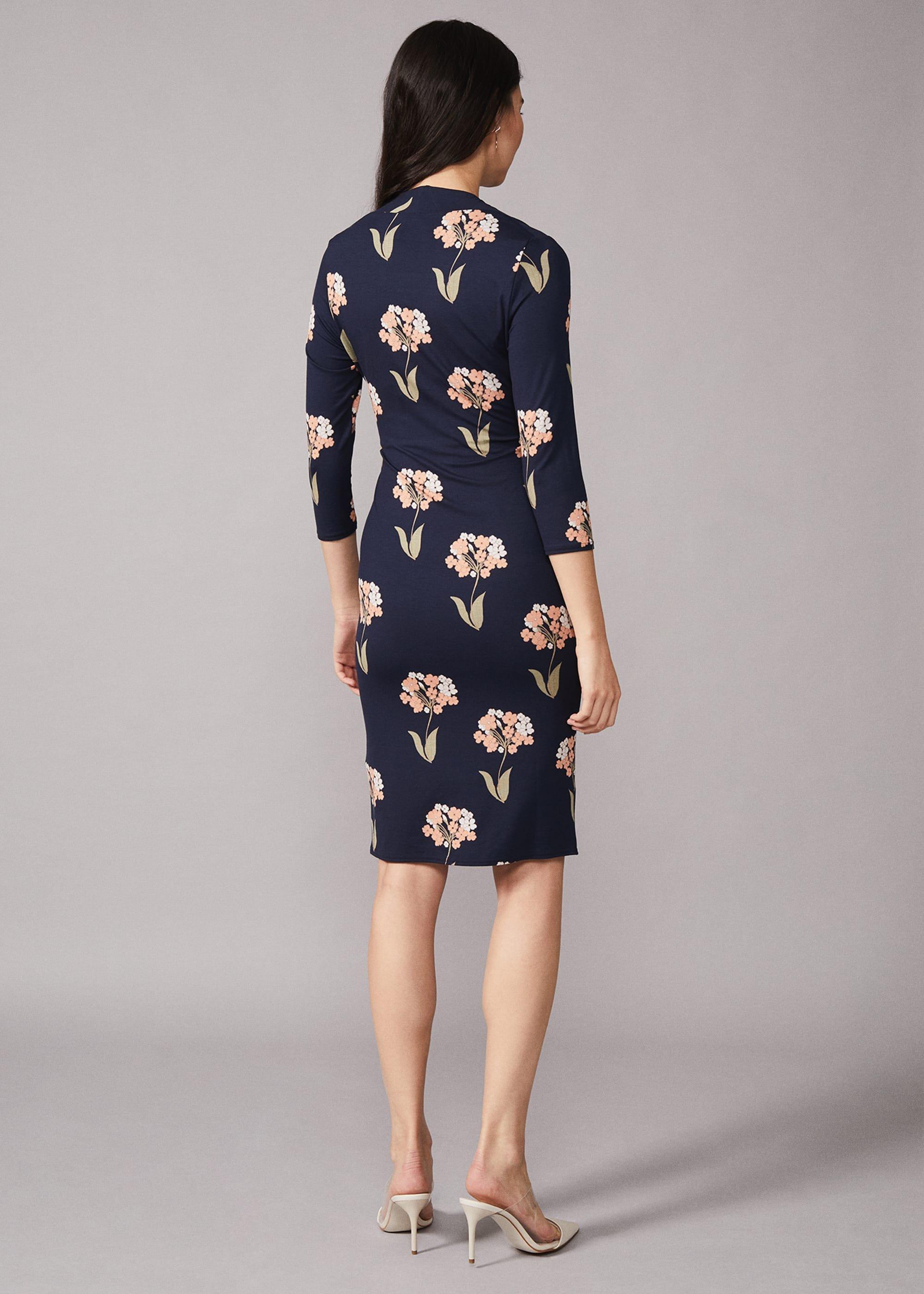 Monica Floral Jersey Dress