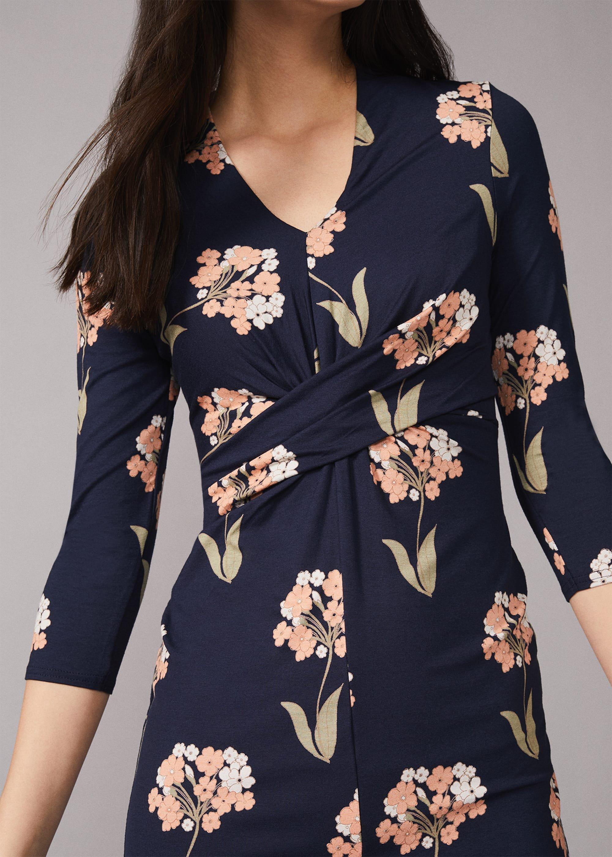 Monica Floral Jersey Dress