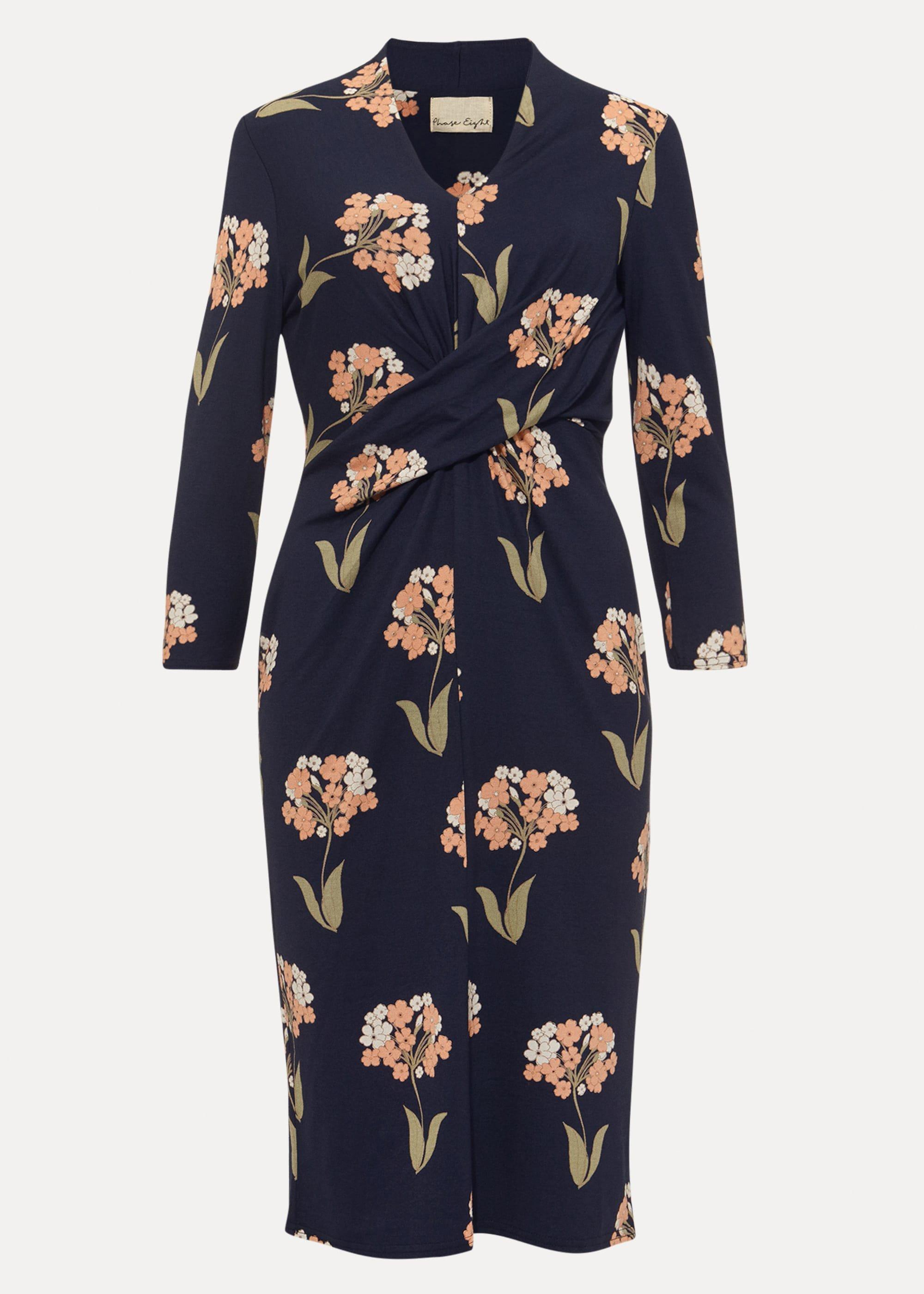 Monica Floral Jersey Dress