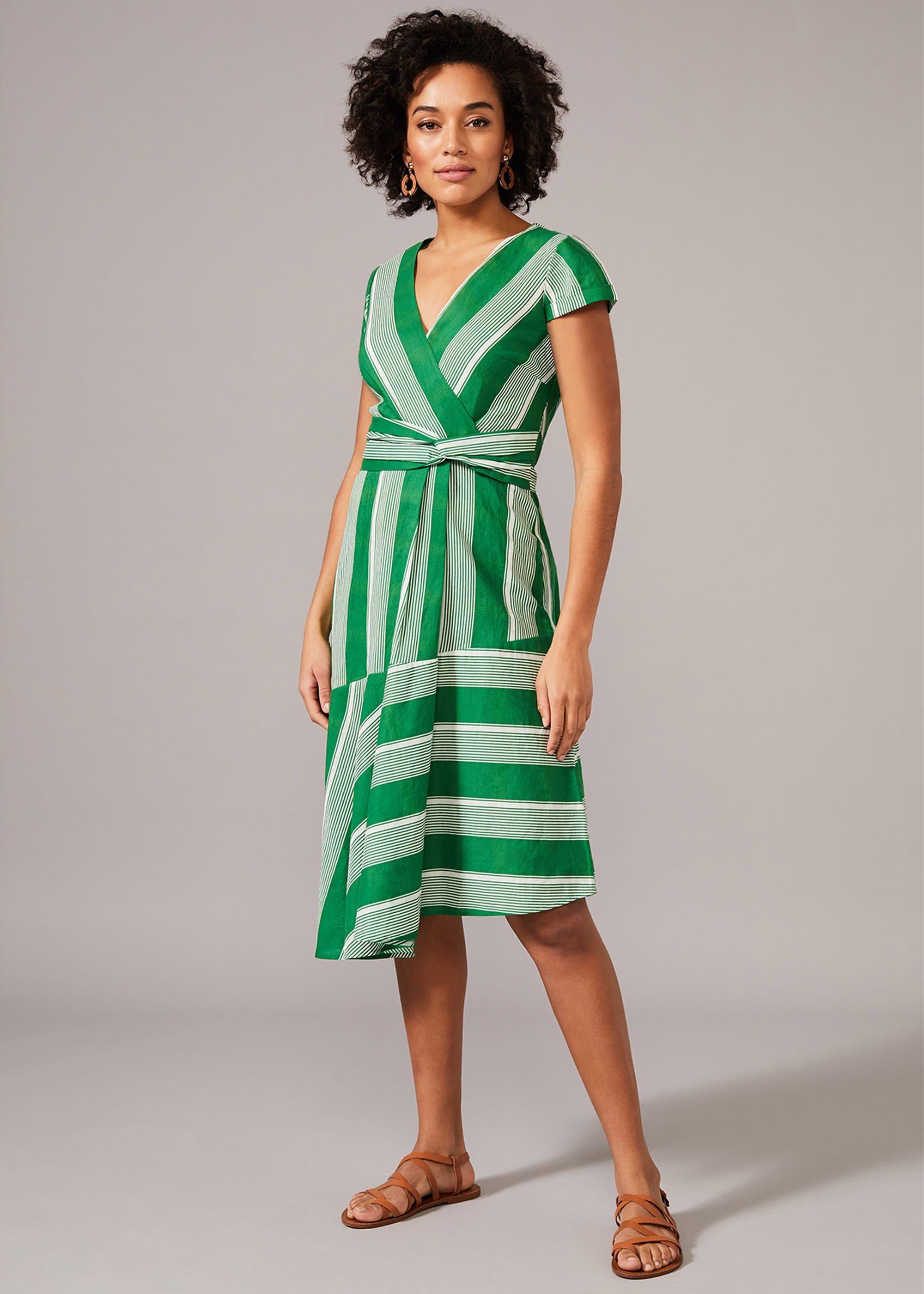 Betka Cutabout Stripe Dress