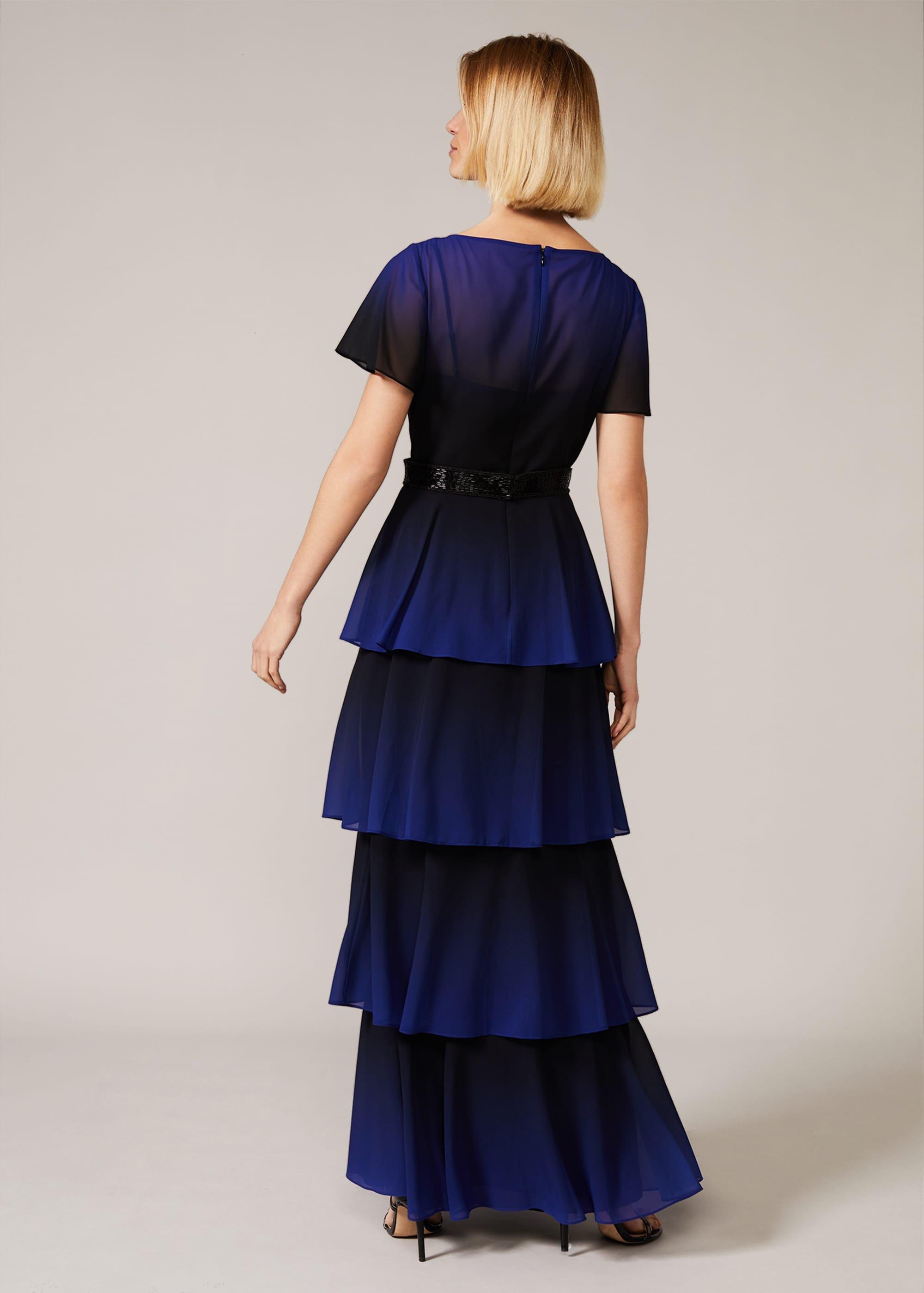 Rosalie Dipdye Tiered Dress