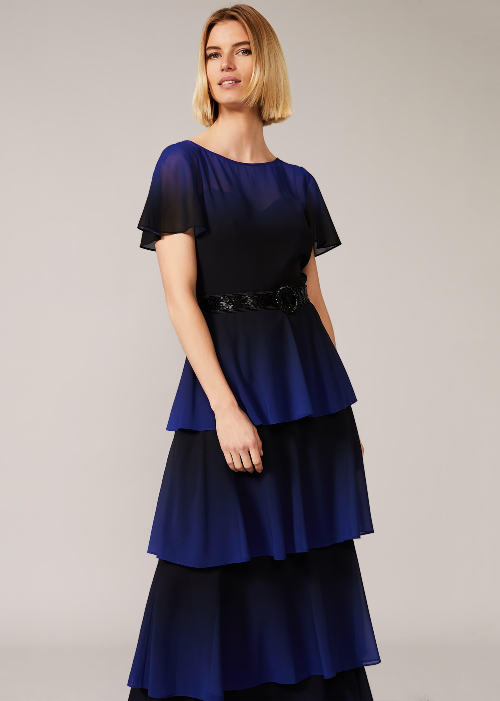 Rosalie Dipdye Tiered Dress