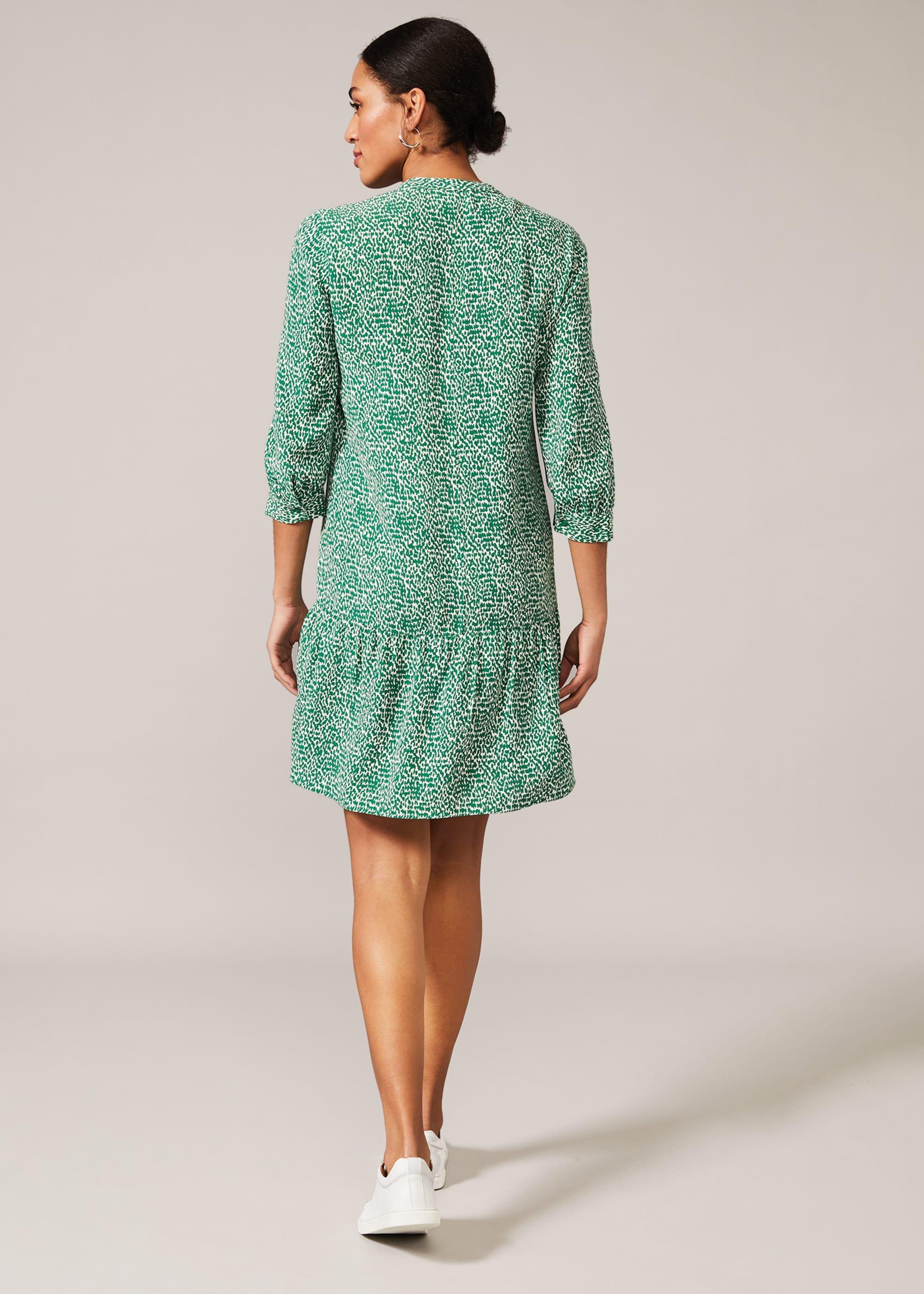 Penele Ditsy Swing Dress