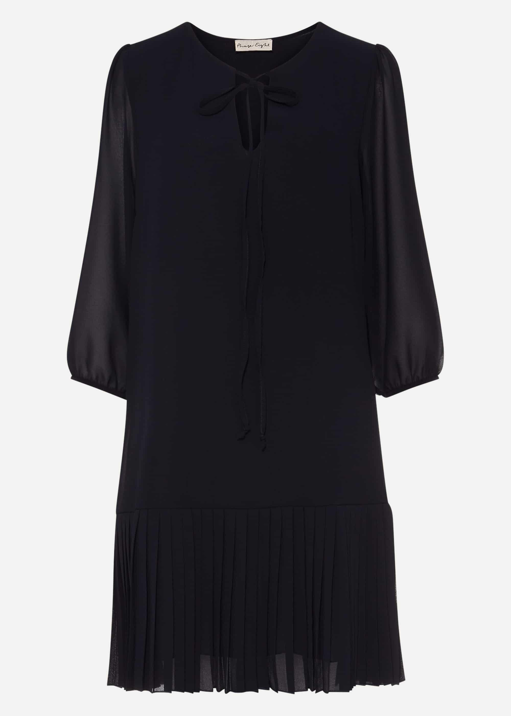 Maisie Pleated Swing Dress