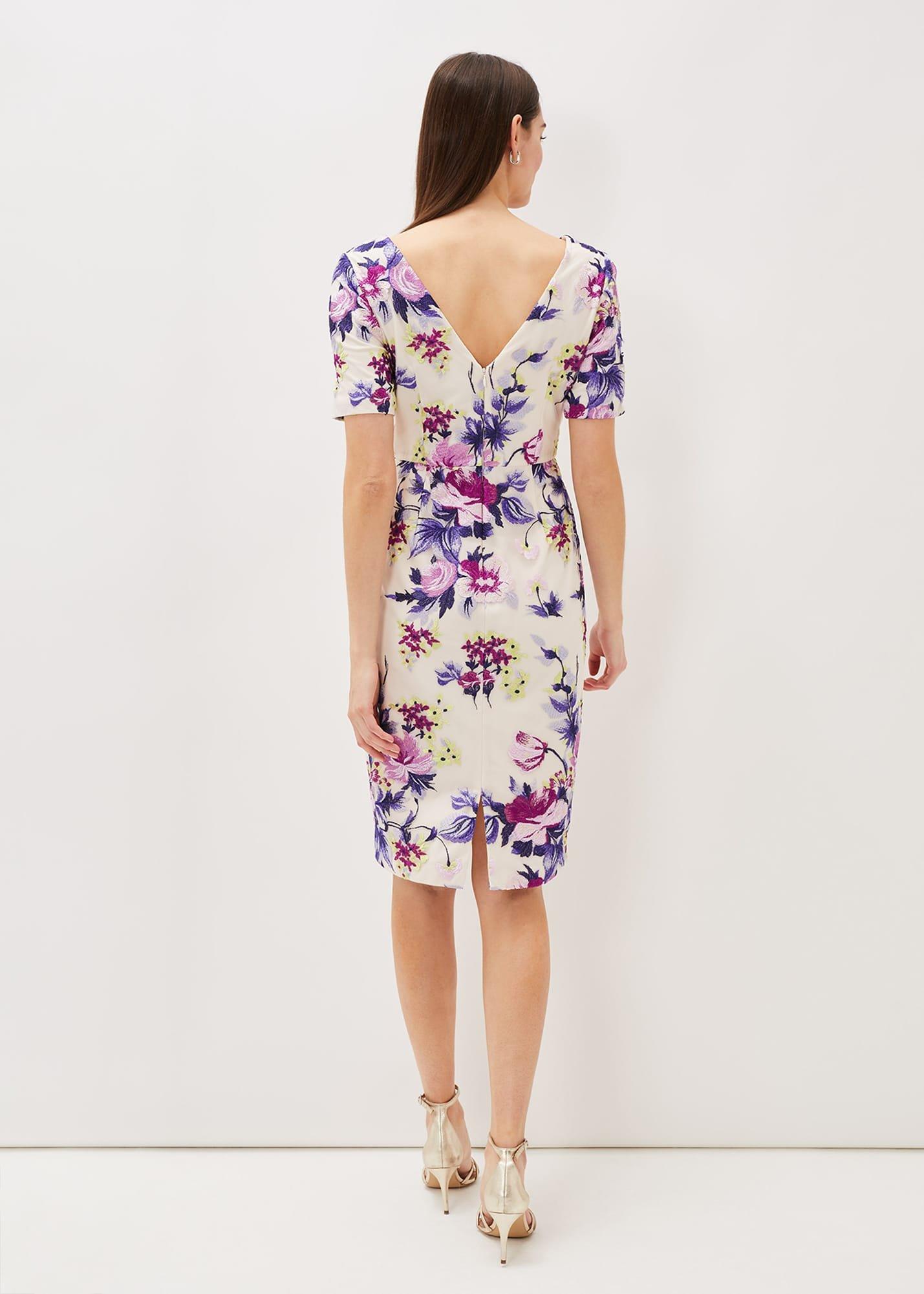 Lenora Embroidered Dress