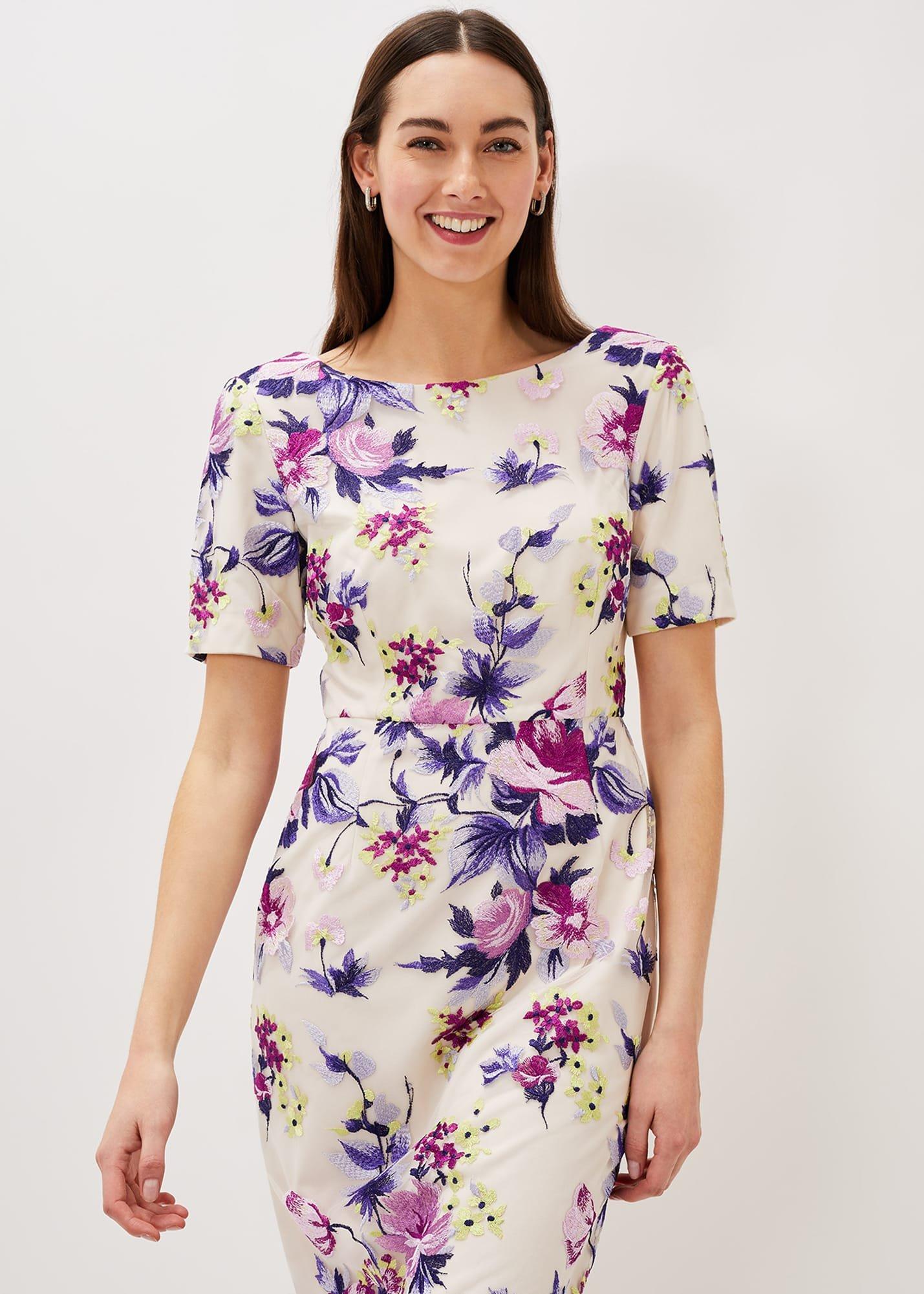 Lenora Embroidered Dress
