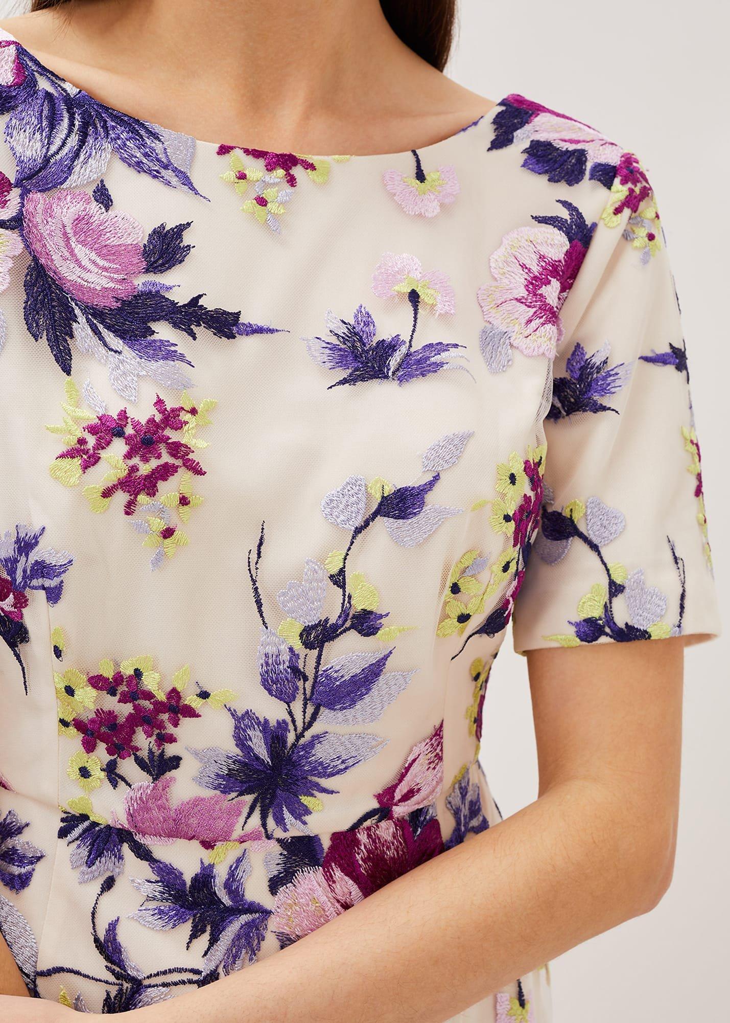 Lenora Embroidered Dress