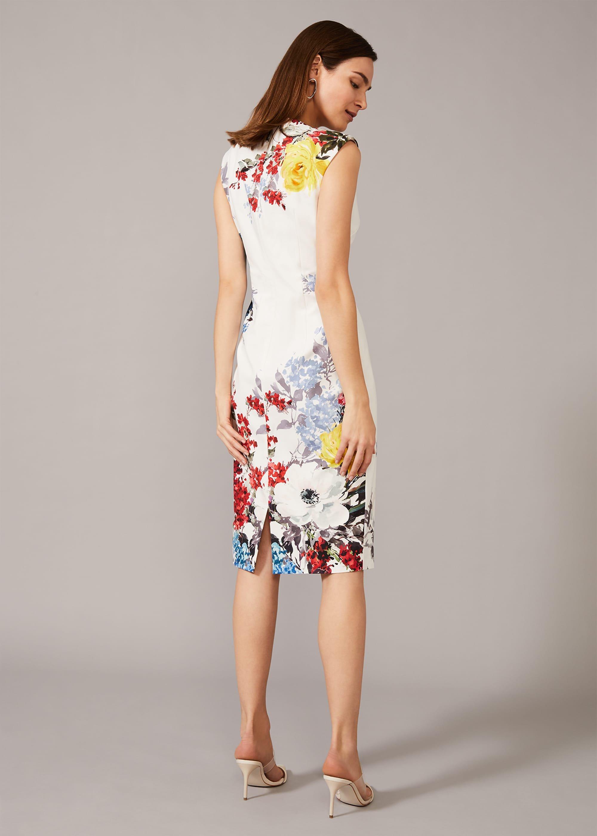 Keshena Floral Fitted Dress