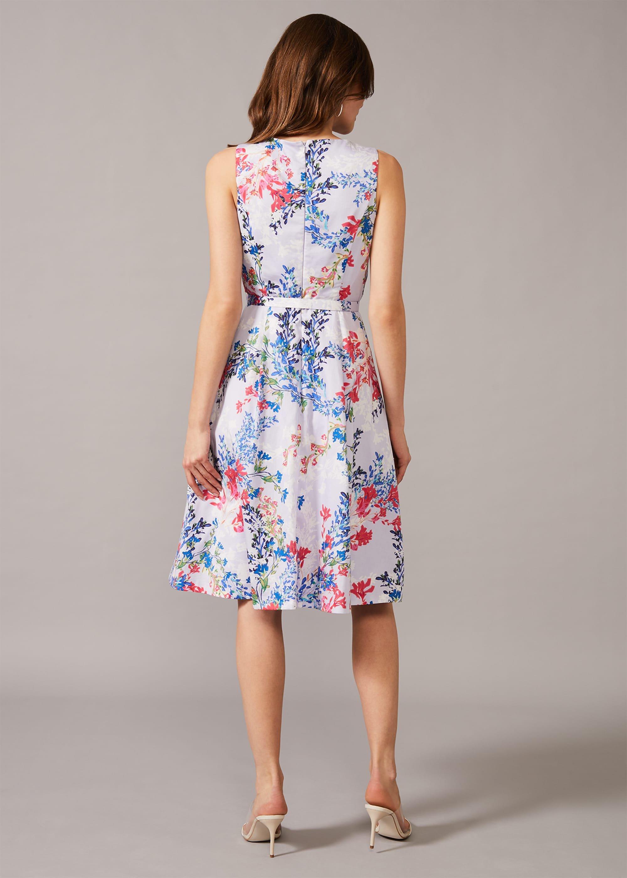 Robbie Floral Fit And Flare Dress
