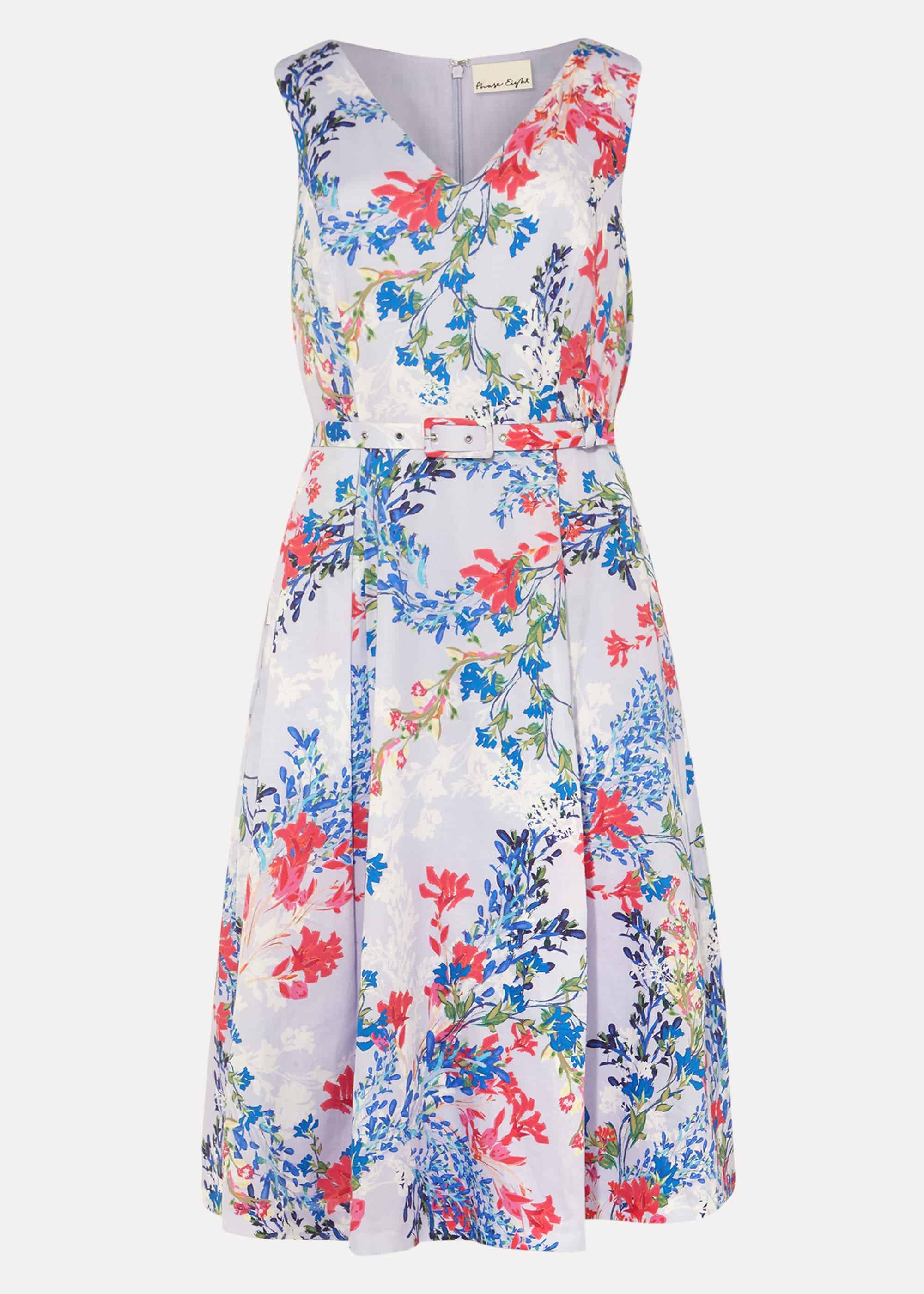 Robbie Floral Fit And Flare Dress